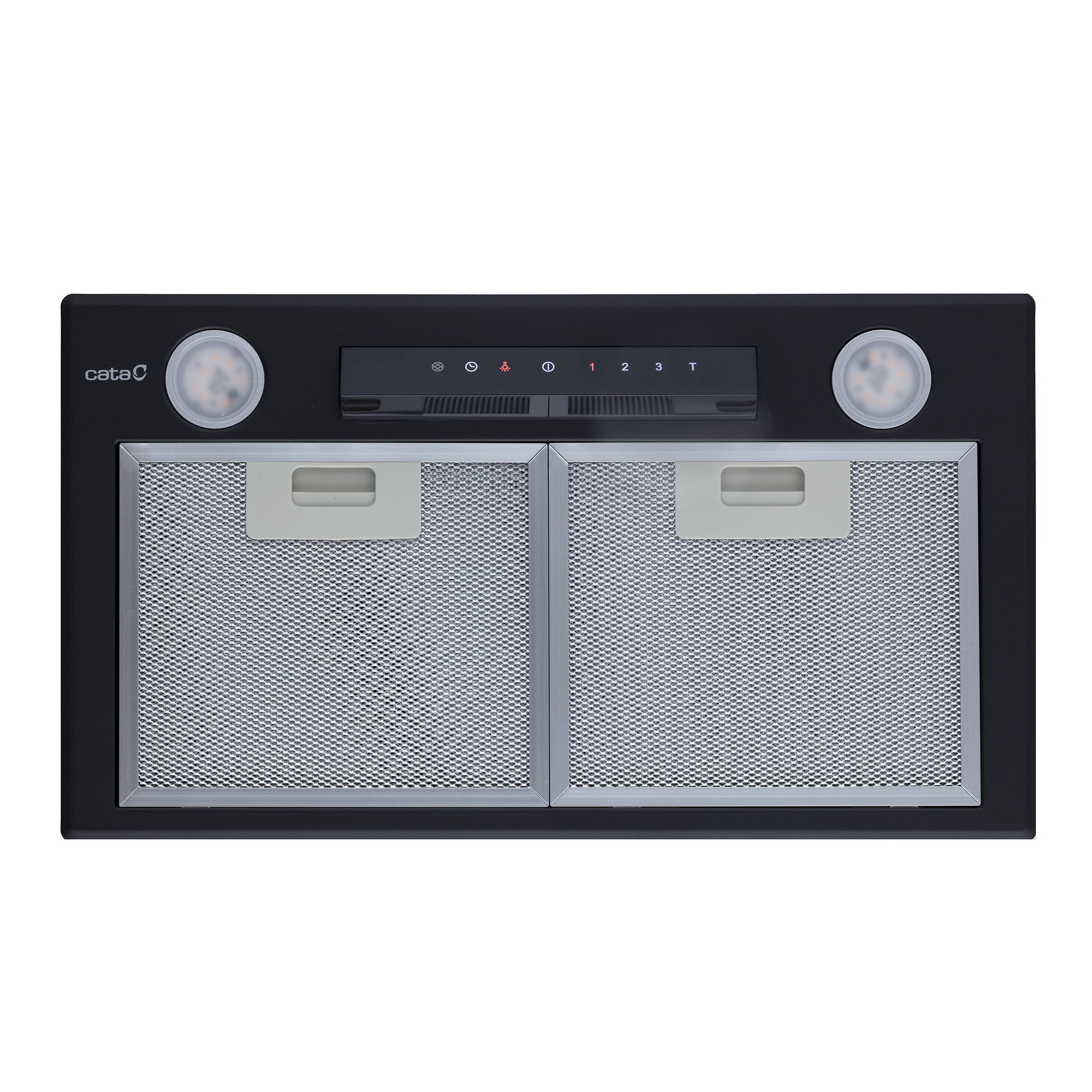 Изображение товара Встраиваемая вытяжка Cata GL 45 BK /B 1200 м3ч черная современная модель