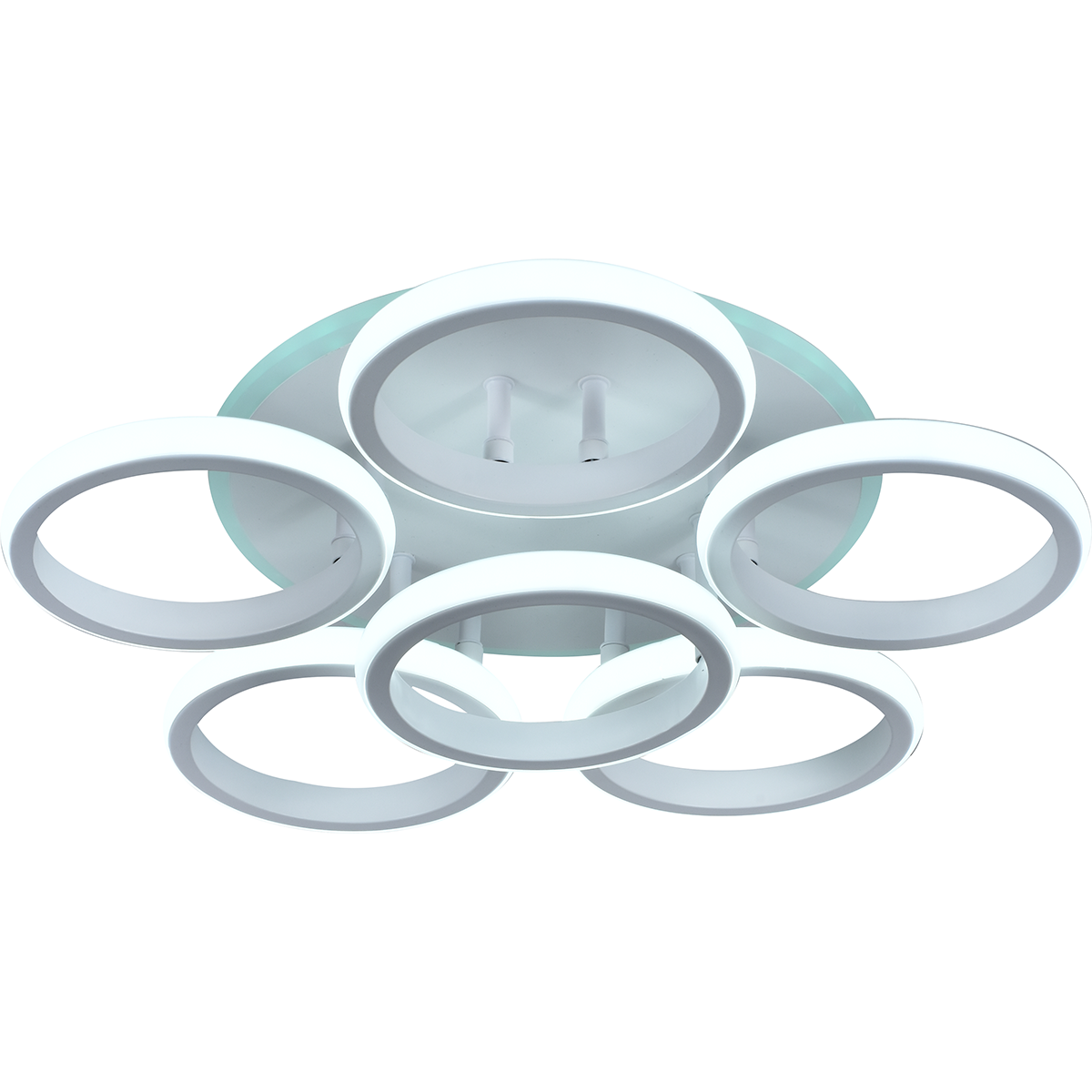 Изображение товара Современный светодиодный потолочный светильник RIVOLI Kresenz 21 м² пульт RGB