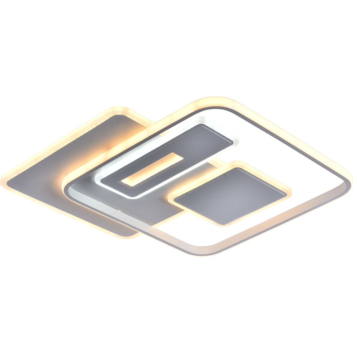 Изображение товара Светильник потолочный светодиодный RIVOLI 6078-106 30 м² серый с пультом