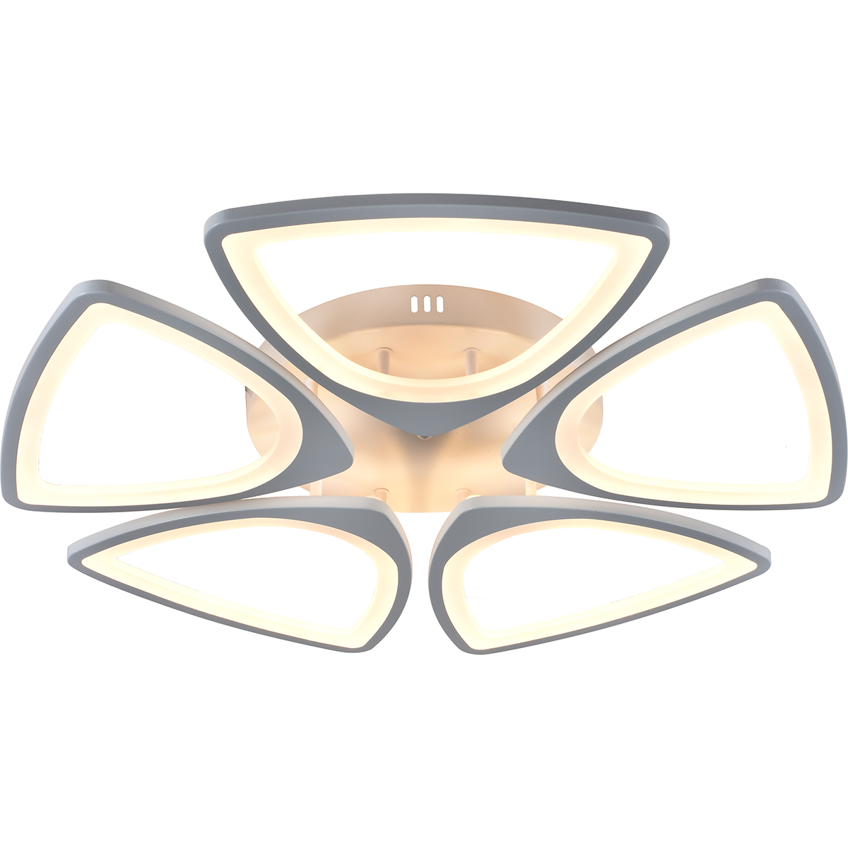 Изображение товара Светильник потолочный светодиодный RIVOLI 6079-105 33 м² нейтральный белый свет цвет серый