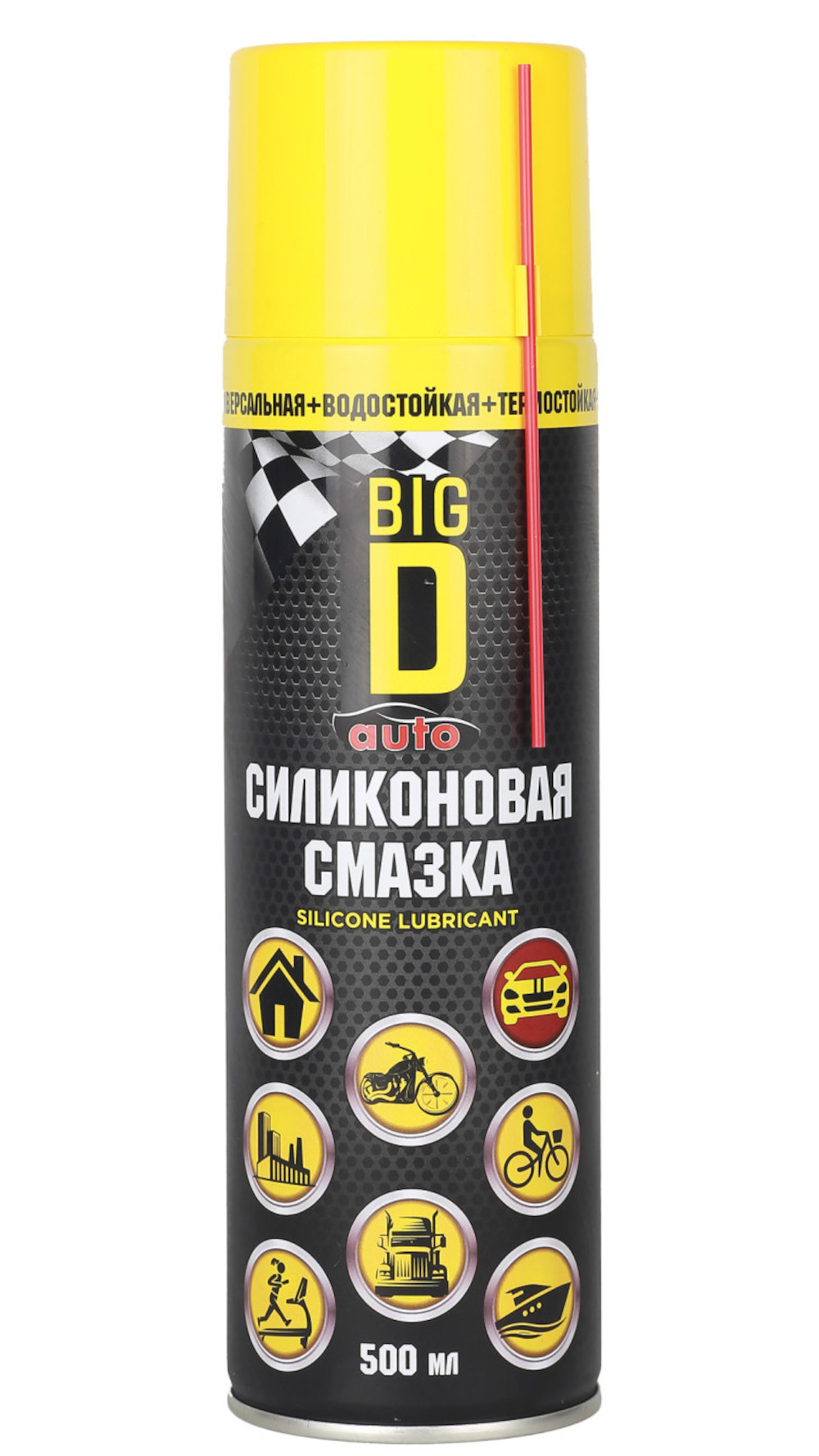 Изображение товара Силиконовая смазка Big D 500мл Изображение товара Силиконовая смазка Big D 500мл