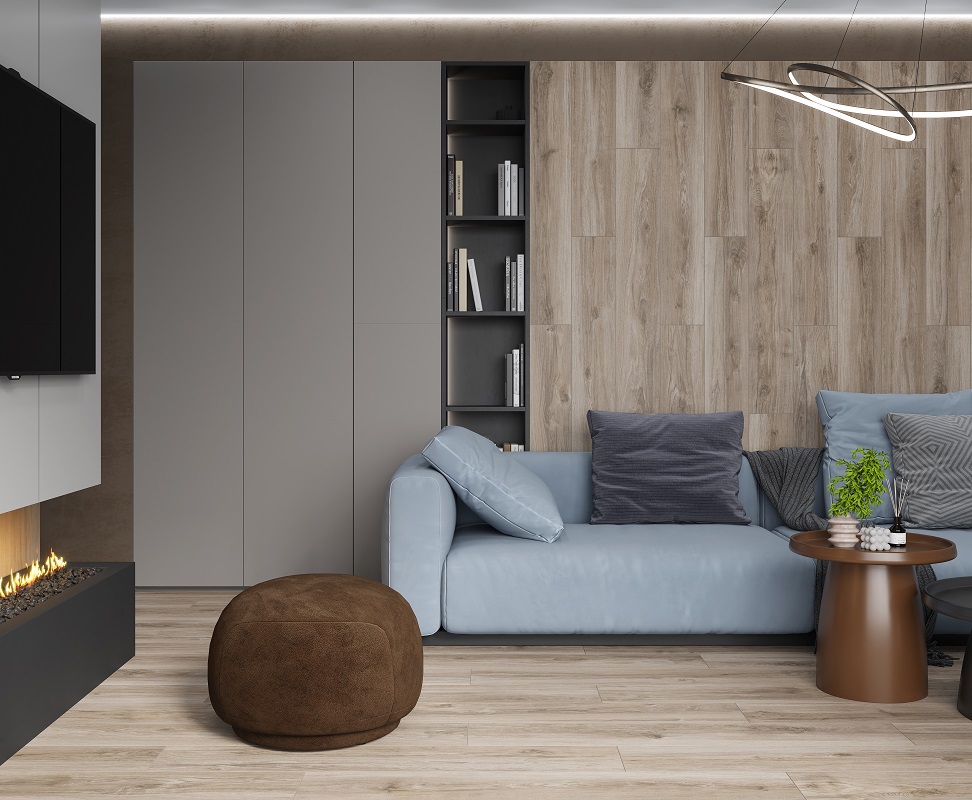 Изображение товара Керамогранит Laparet Epiq Tortora 20x120 см матовый бежевый для пола и стен