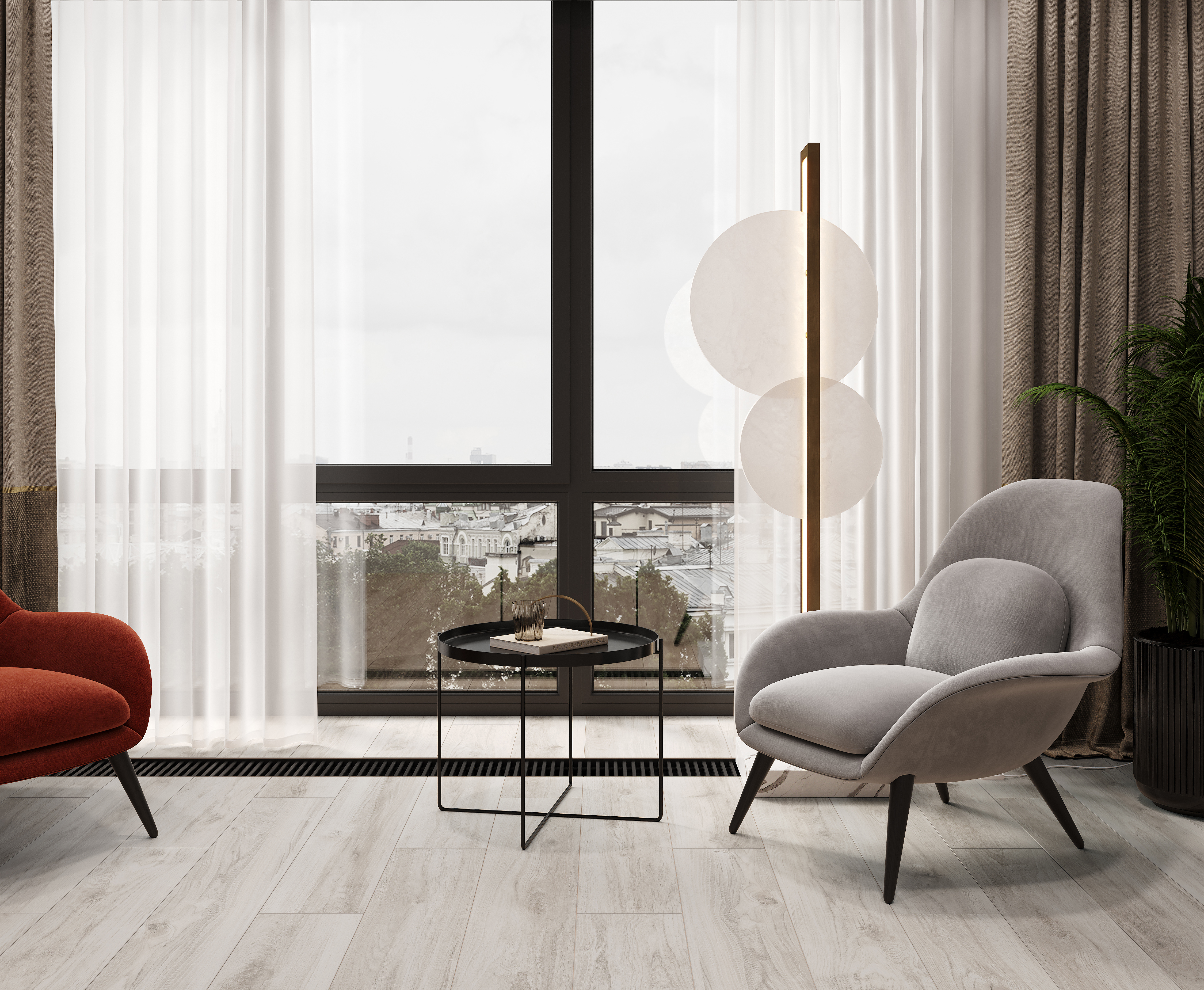 Изображение товара Керамогранит Laparet Epiq Gris 20x120 см серый матовый для пола и стен Россия