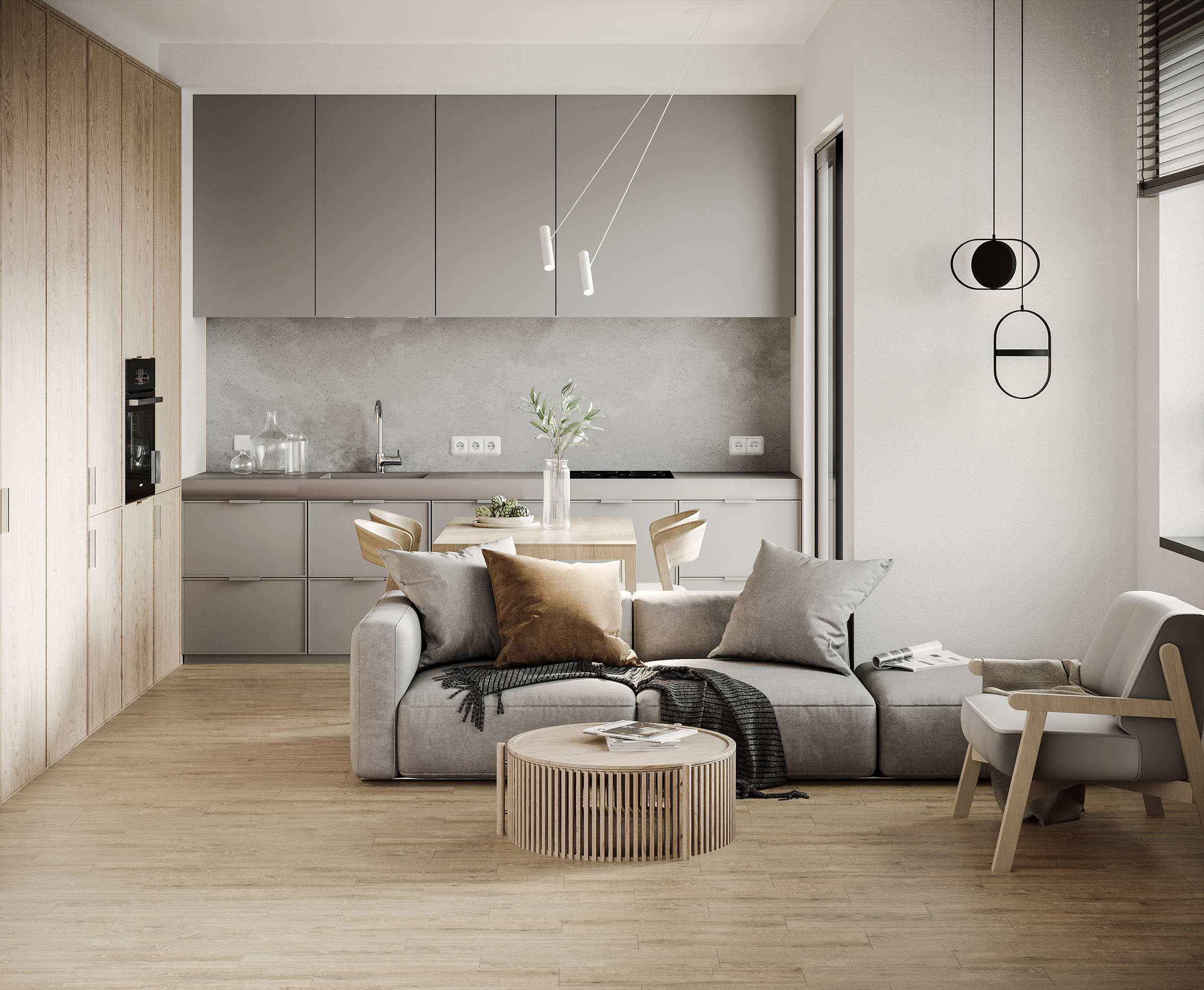 Изображение товара Керамогранит Laparet Tiss 15x60 см коричневый матовый для пола и стен Россия