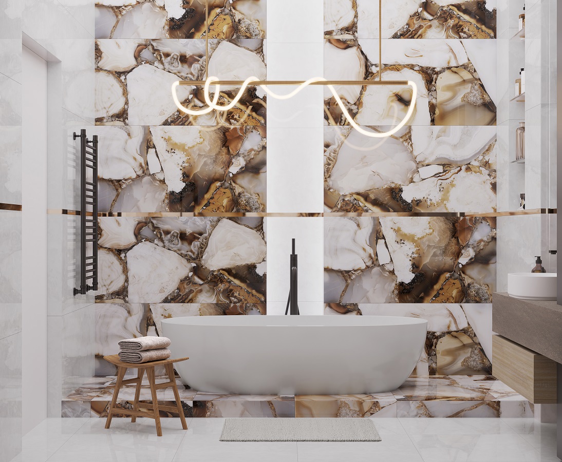 Изображение товара Керамогранит Laparet Sirius Gold x9999286822 60x120см 1.44 м² цвет бежевый, цена за упаковку