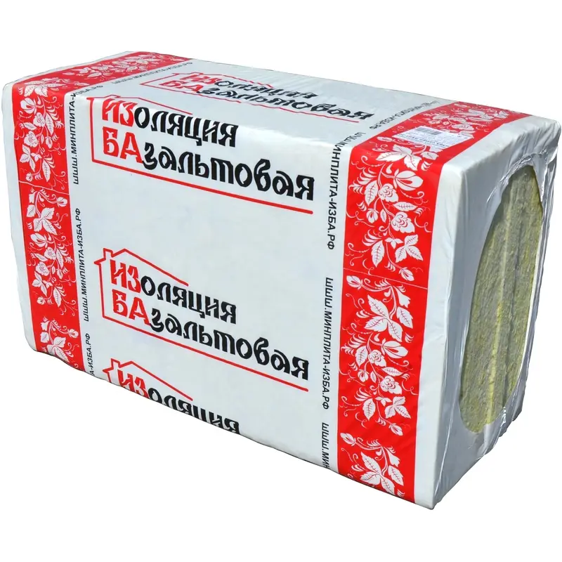 Утеплитель Изба Лайт Супер 50 мм 8 шт 600x1000 мм 4.8 м²