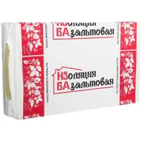 Изображение товара Утеплитель ИЗБА Венти 50 мм 8 шт 600x1000 мм для фасадов