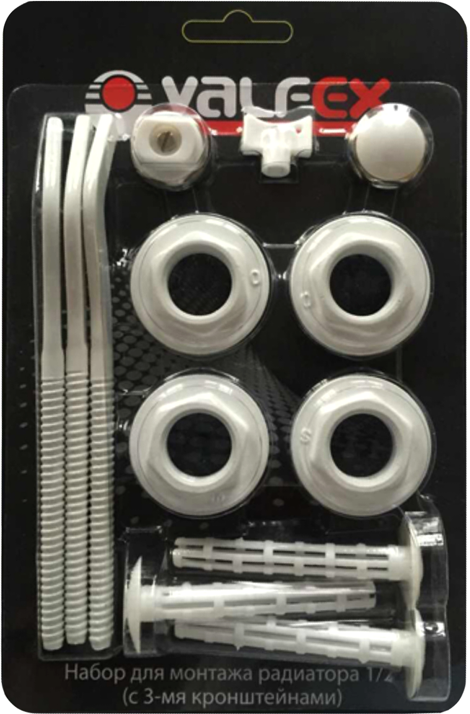 Изображение товара Комплект монтажный для радиаторов 1/2" VALFEX из стали