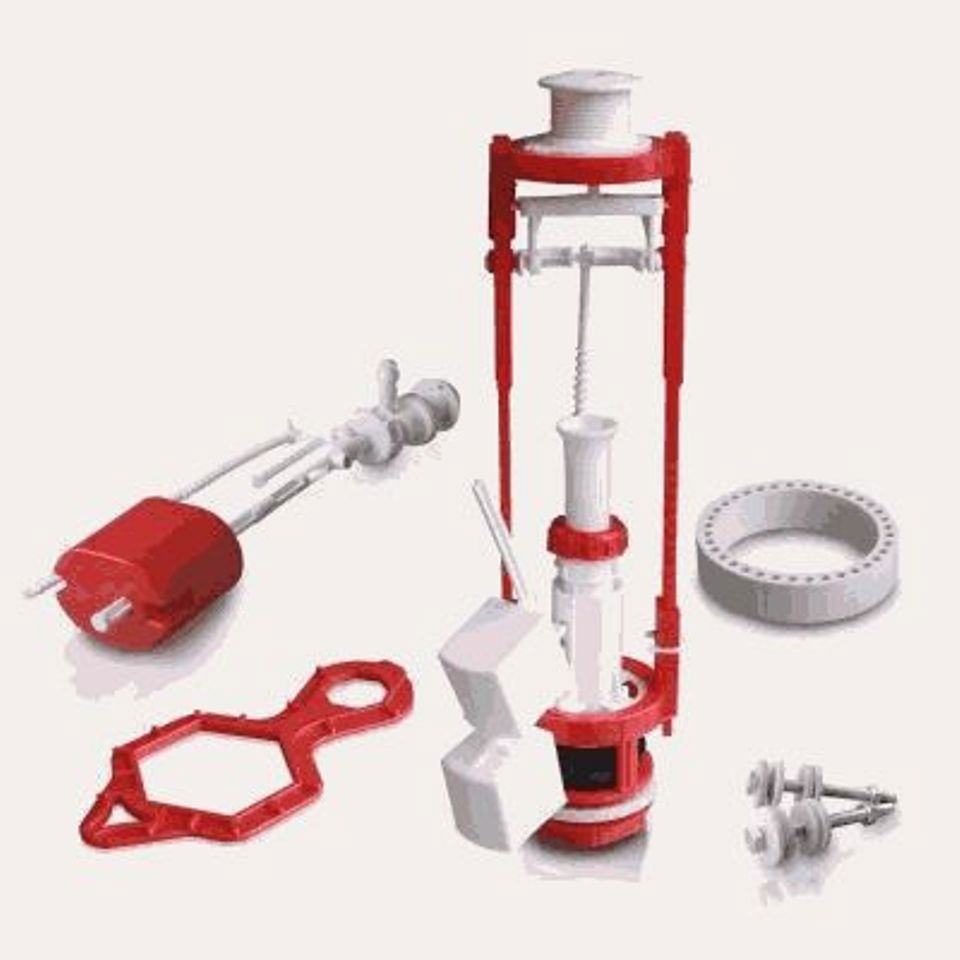 Изображение товара Арматура для бачка РБМ АС-12.1 двухуровневая нижняя подводка