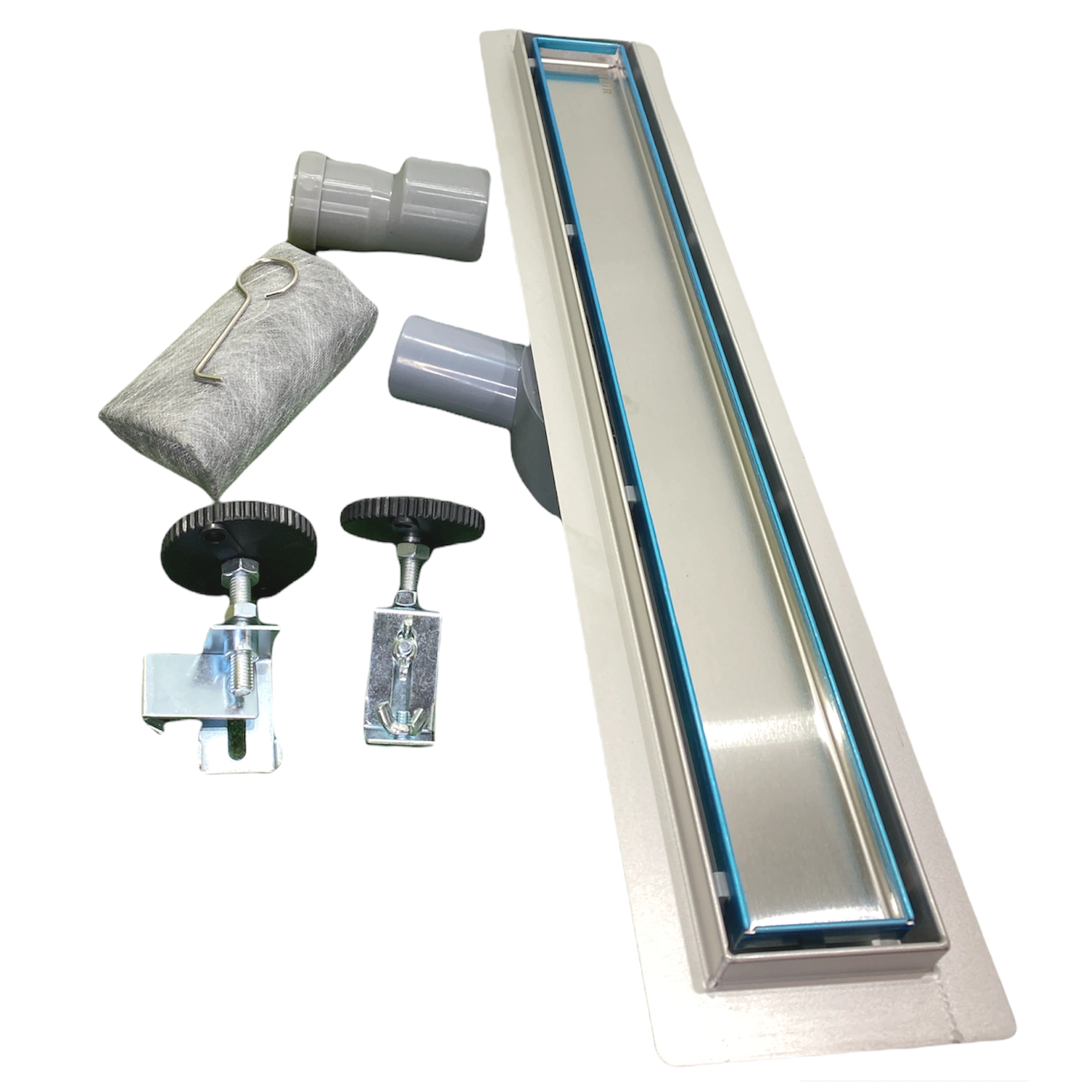 Изображение товара Душевой трап VIEIR DL70-360 нержавеющая сталь сухой затвор 70x700 мм