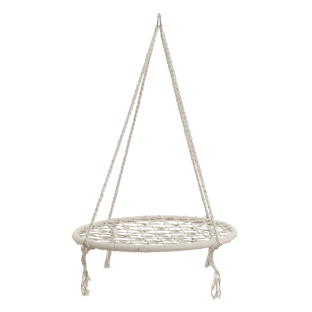 Изображение товара Кресло подвесное 140022 80x80x110 см ткань белый для дома и улицы