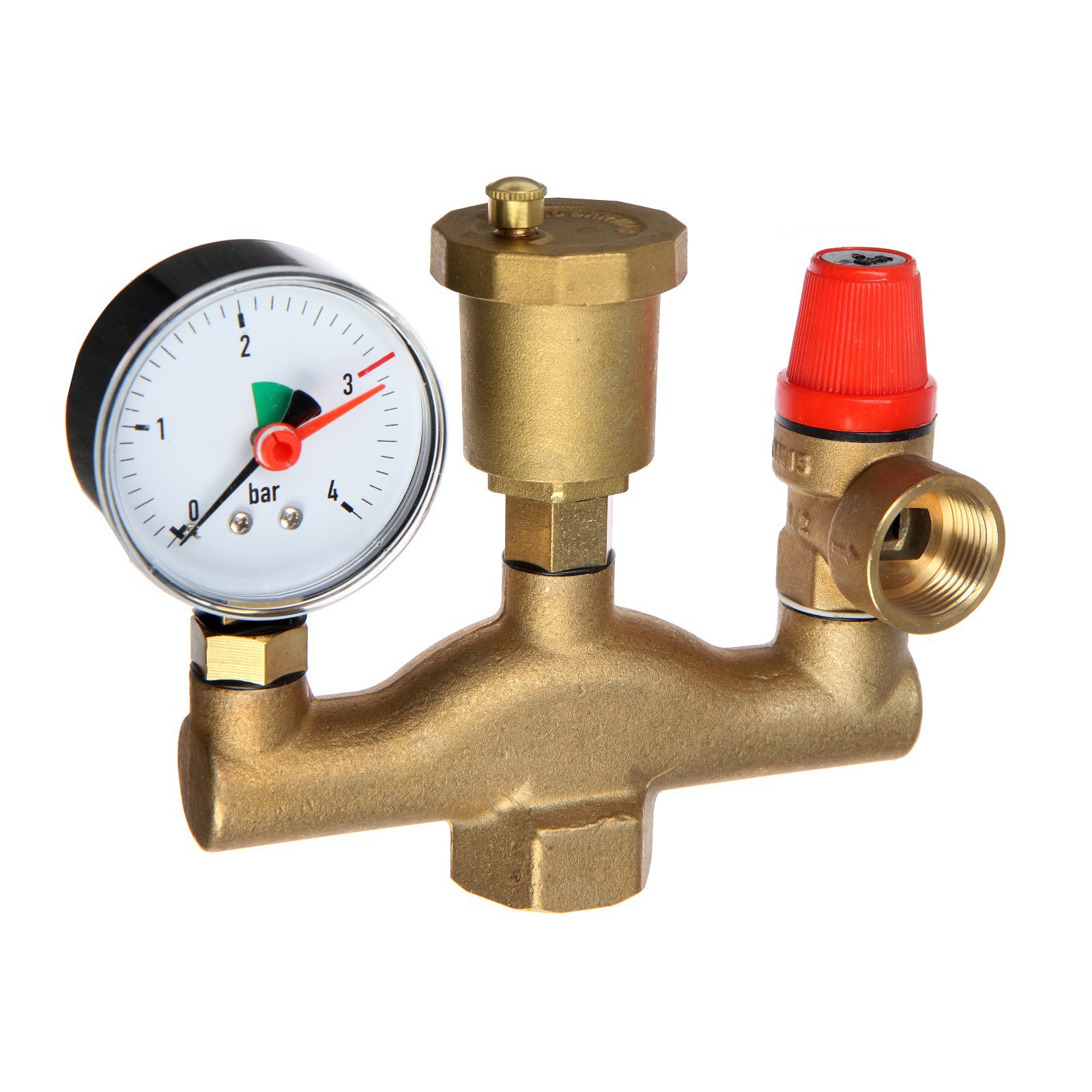 Изображение товара Группа безопасности Zein engr для котлов отопления 1" Ш - образная