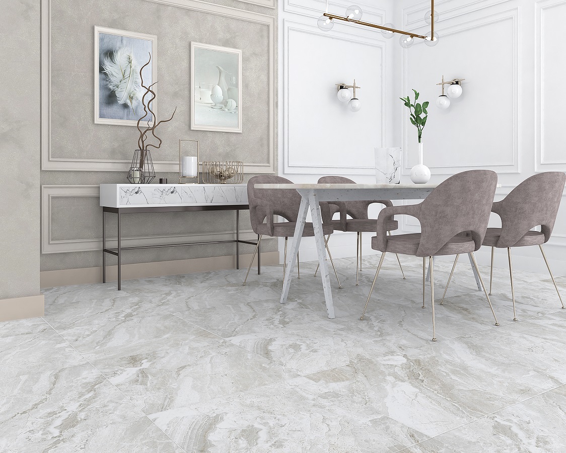 Изображение товара Керамогранит Laparet Irida 60x60 см серый матовый для пола и стен