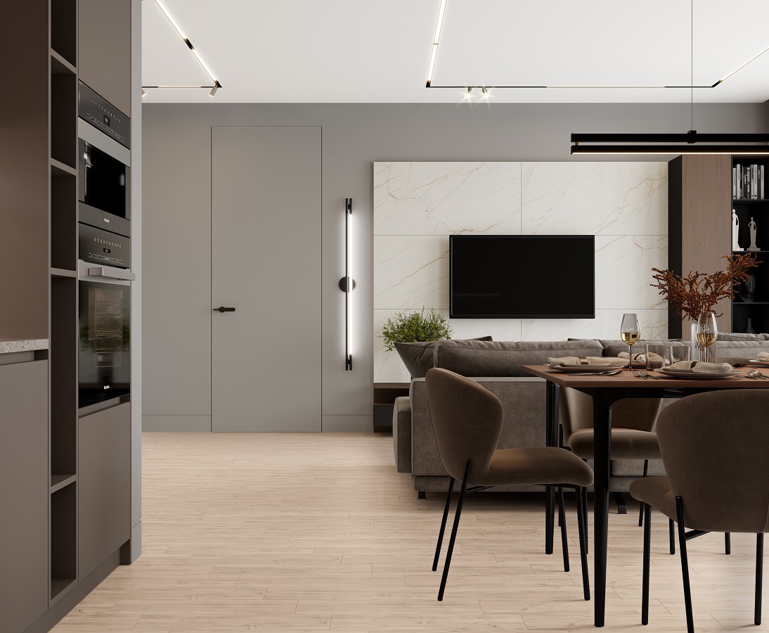 Изображение товара Керамогранит Laparet Fernando 14.7x59.4 см бежевый глянцевый внутренний и наружный дизайн