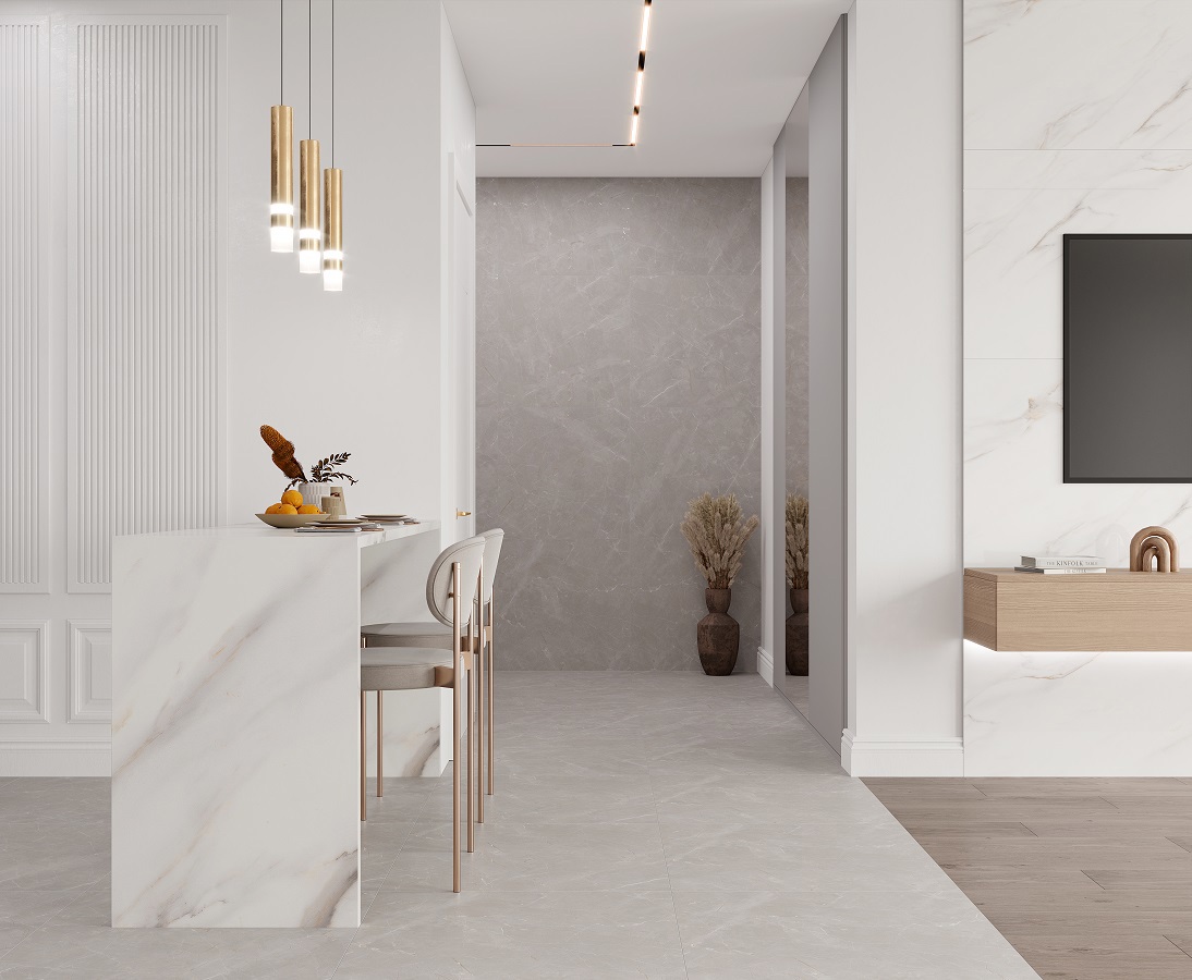 Изображение товара Керамогранит Laparet Hidra 80x80 см серый матовый