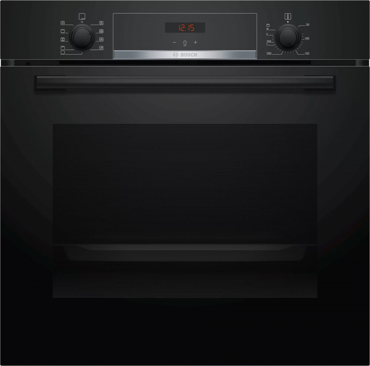 Изображение товара Электрический встраиваемый духовой шкаф Bosch Серия 4 Hba 534eb0 59.4x59.5x54.8 см цвет черный