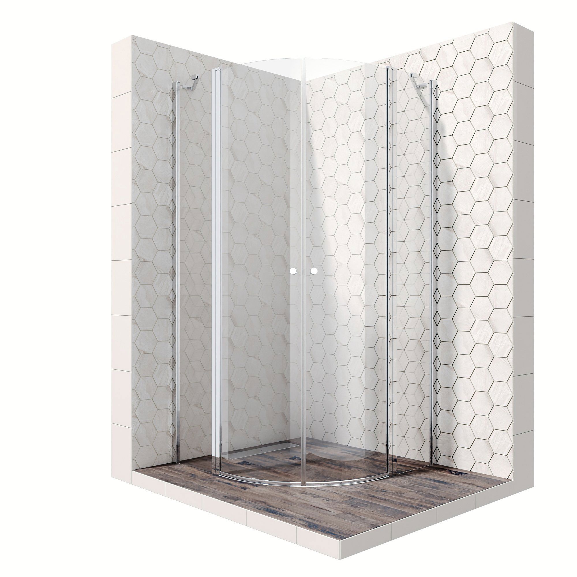 Изображение товара Душевая перегородка Ambassador Nord 13011102 1000x1000x2000