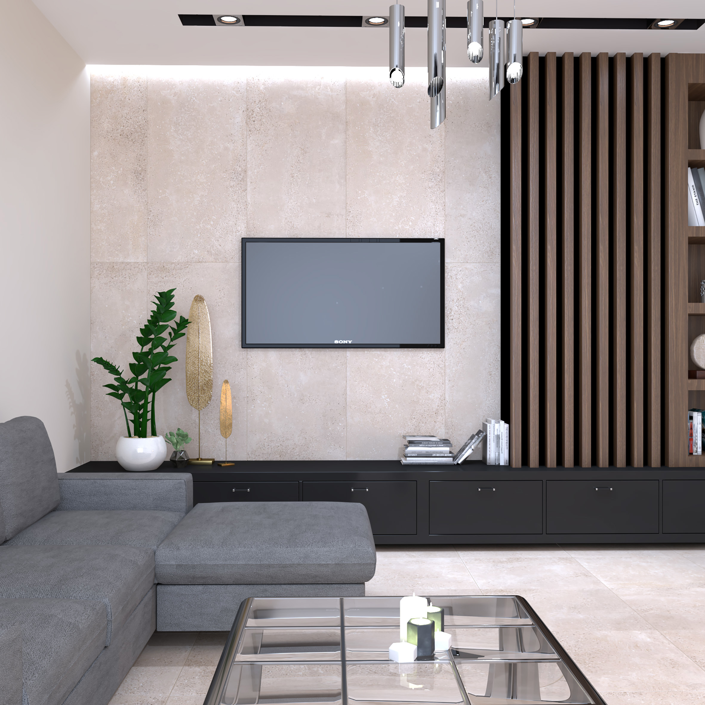 Изображение товара Керамогранит Laparet Tiffany 60x120 см бежевый матовый 1.44 м²