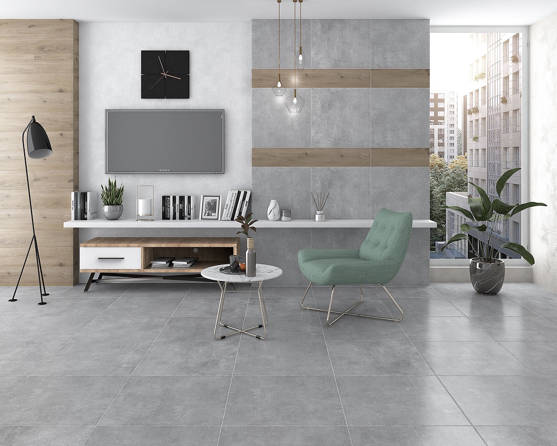 Изображение товара Керамогранит Laparet Logos серый 60x60 см для укладки