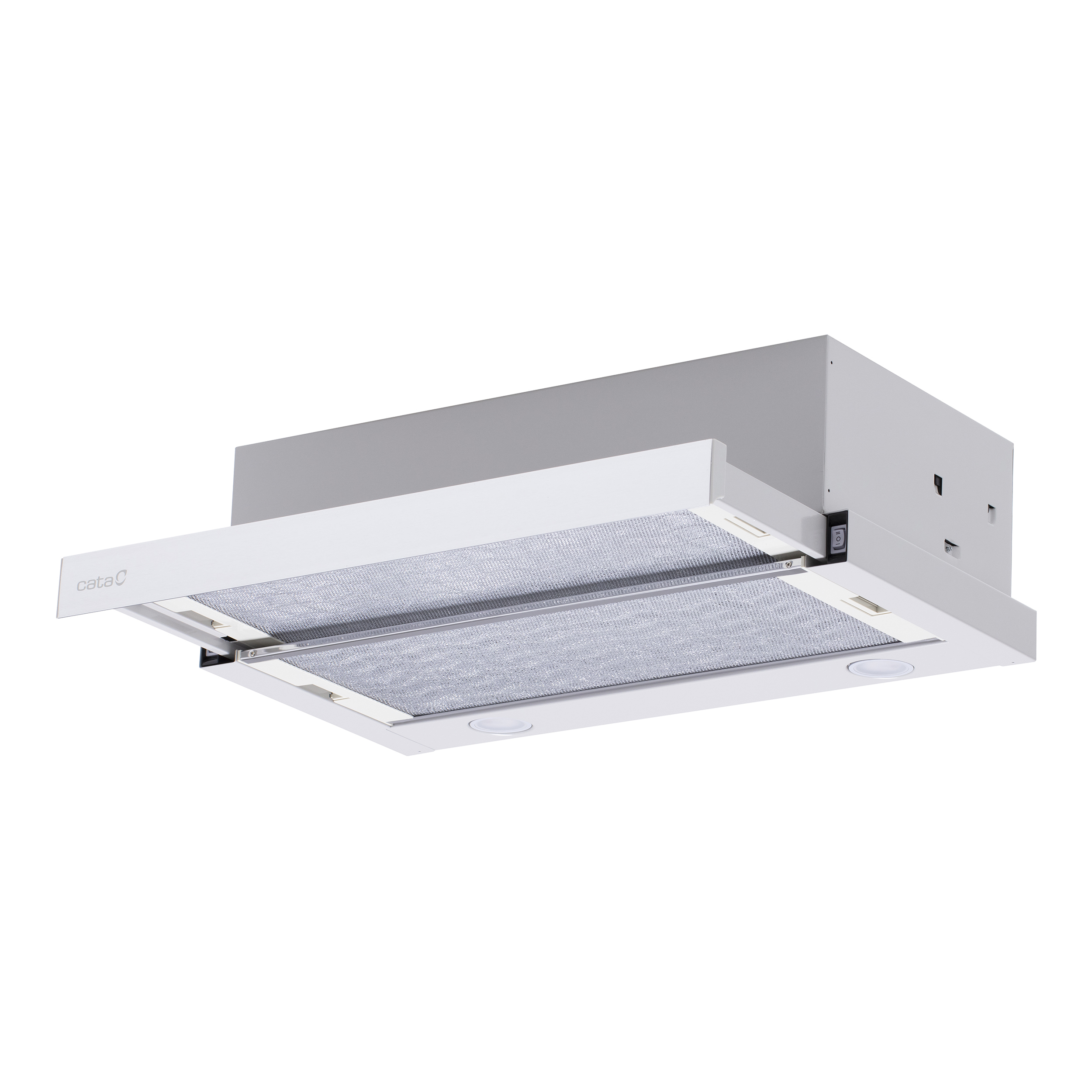 Изображение товара Встраиваемая вытяжка Cata TF-2003 Duralum 600 /D черная 60 см мощный мотор