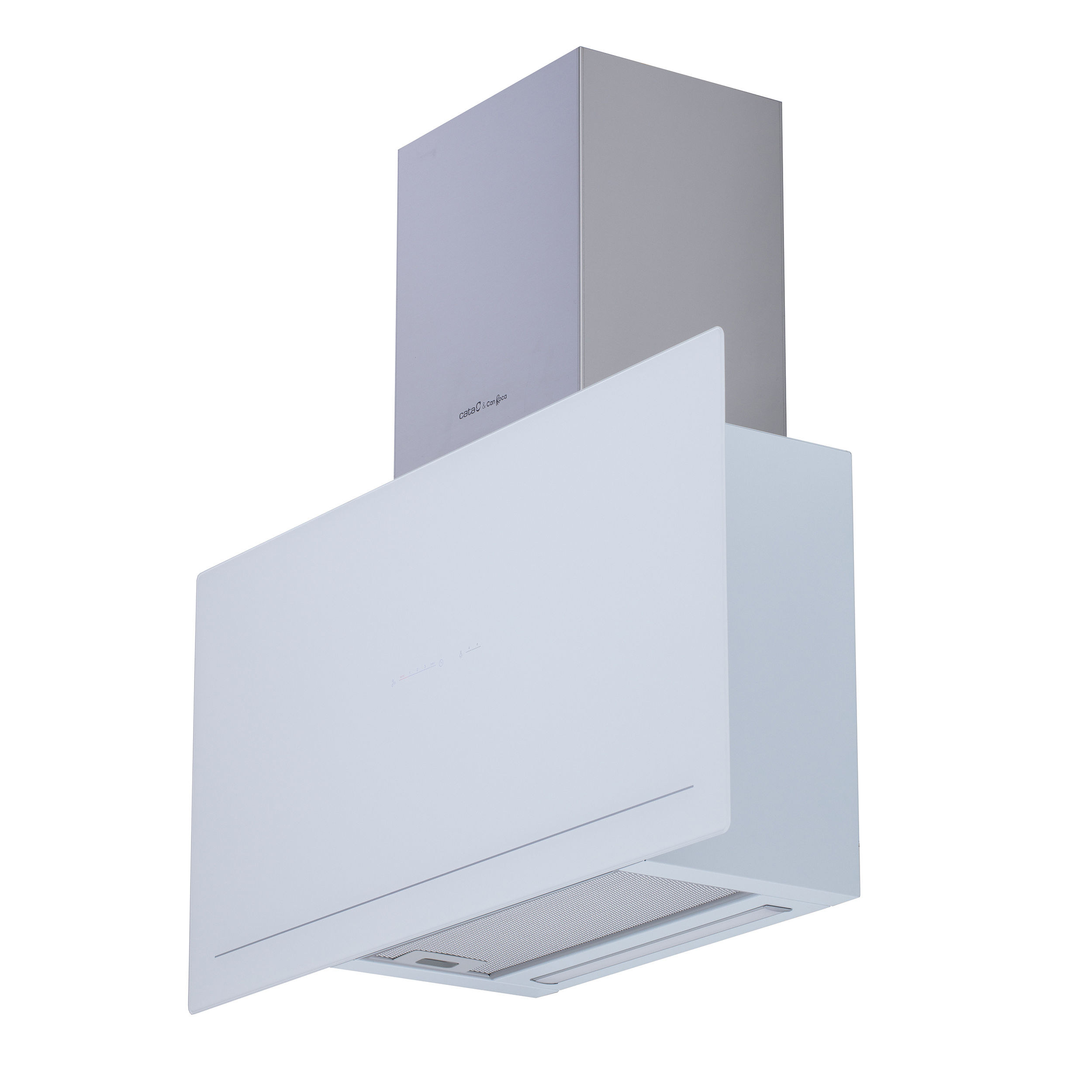 Изображение товара Вытяжка Cata Goya 90 wh белая наклонная профессиональная с сенсорным управлением