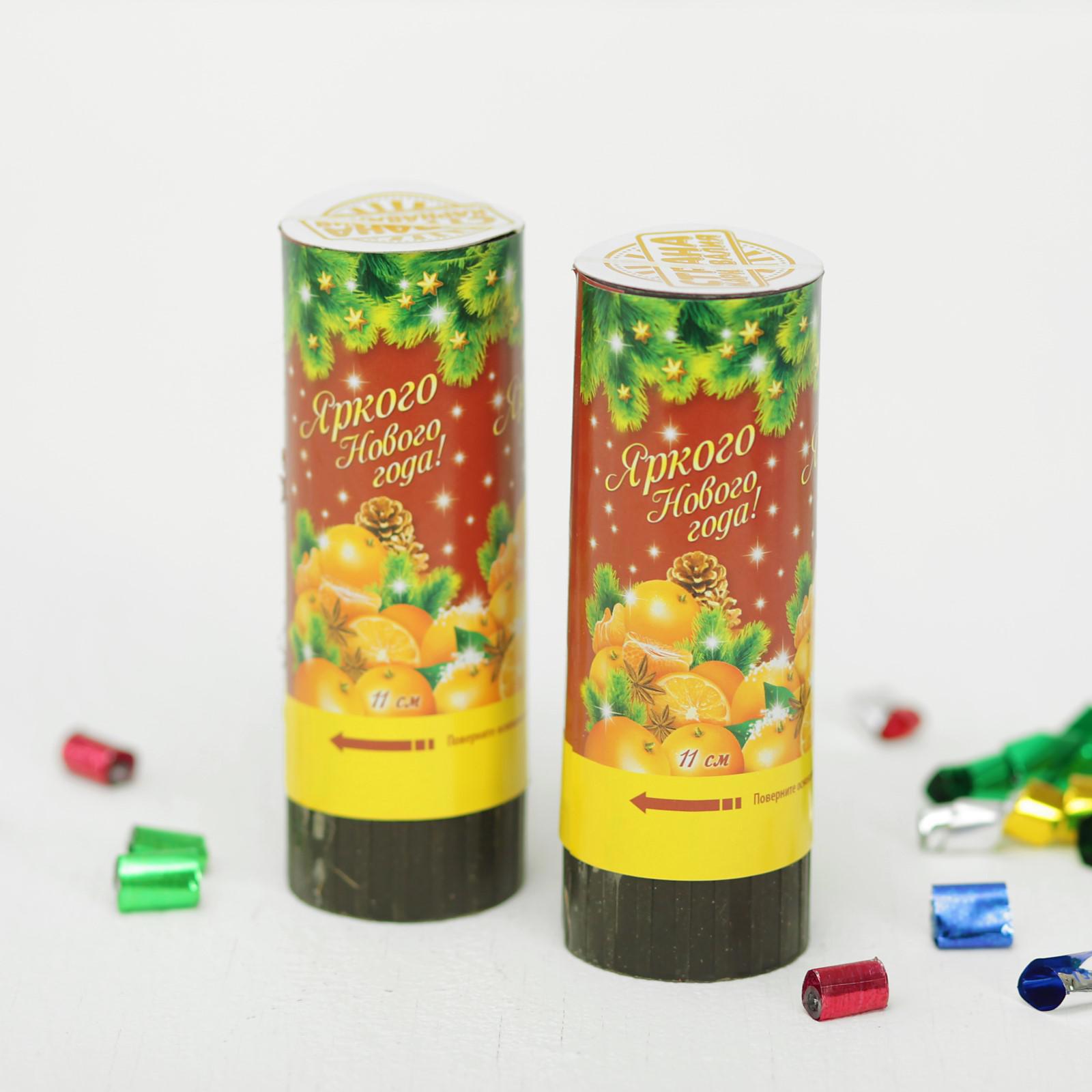 Изображение товара Набор хлопушек Страна Карнавалия Яркого Нового Года! 2 шт