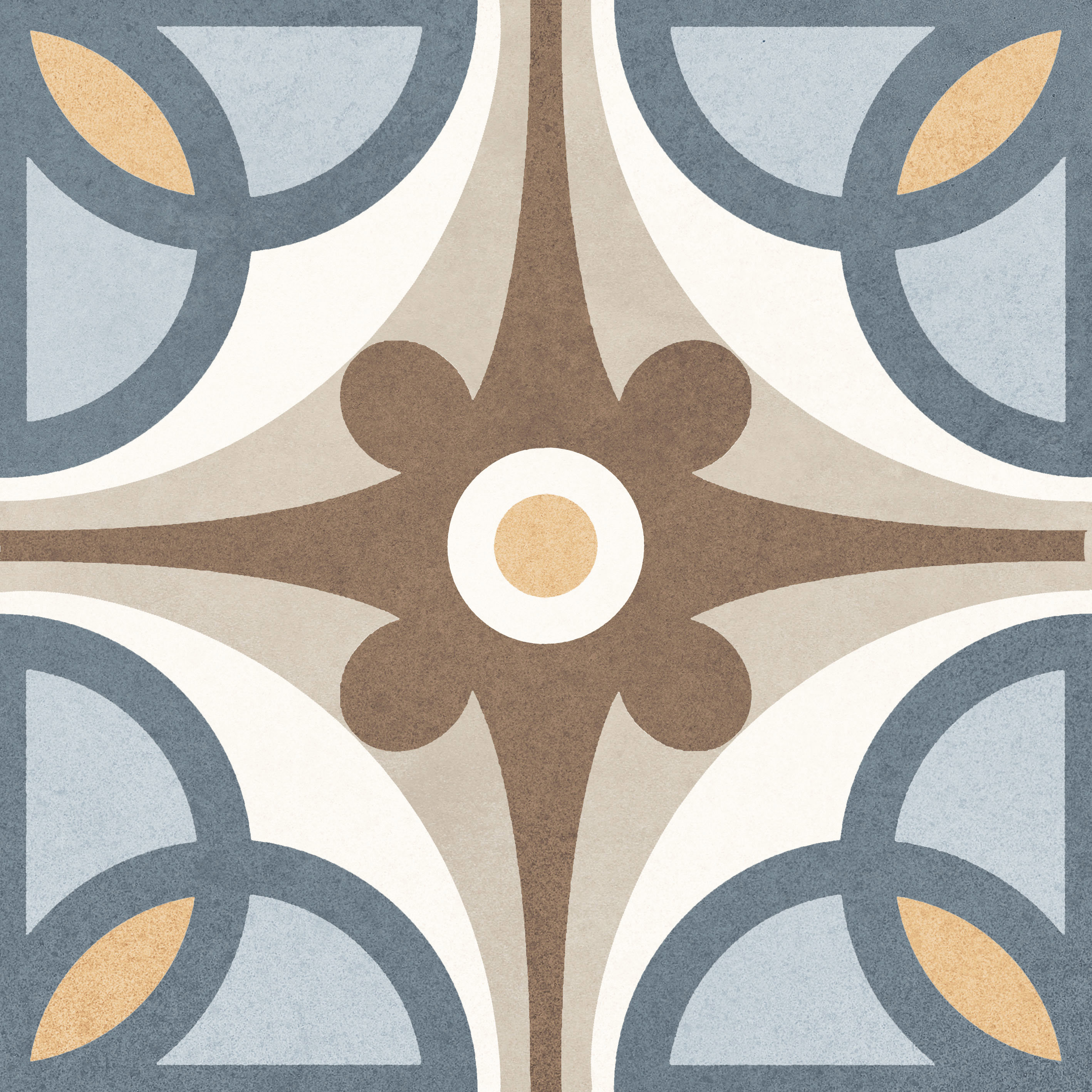 Изображение товара Керамическая плитка Creto 20x20 см с восточным узором