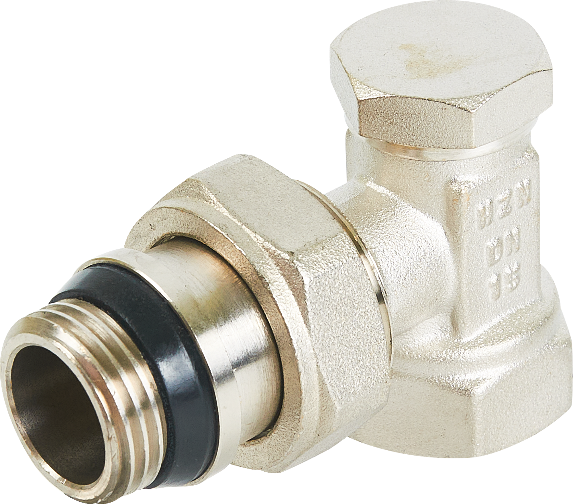 Клапан для радиатора запорный угловой Heizen 1/2" латунь