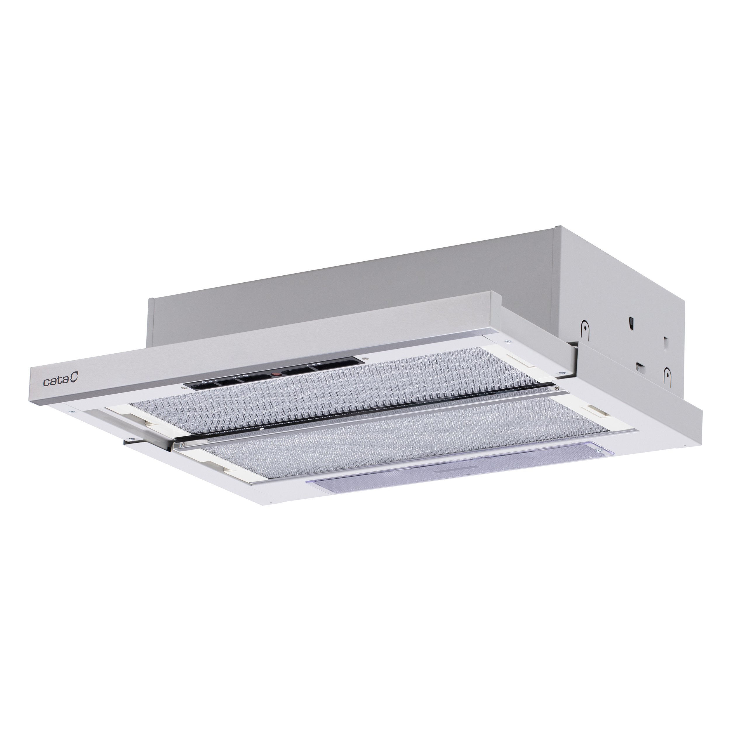 Изображение товара Встраиваемая вытяжка Cata TF-5260 X /L 60 см с LED подсветкой и мощным мотором