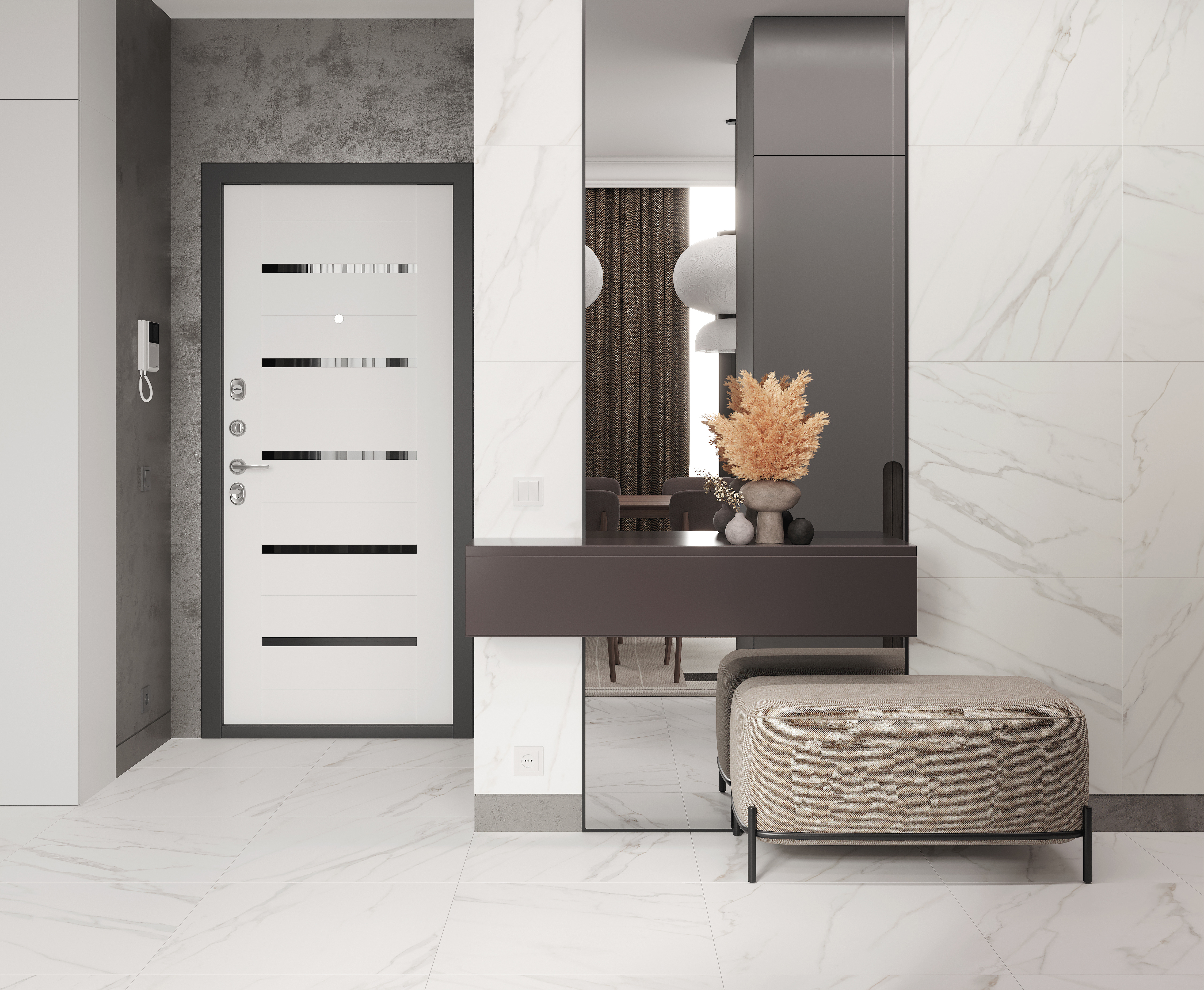 Изображение товара Керамогранит Laparet Metropolis blanco 60x60 см матовый белый 1.44 м²