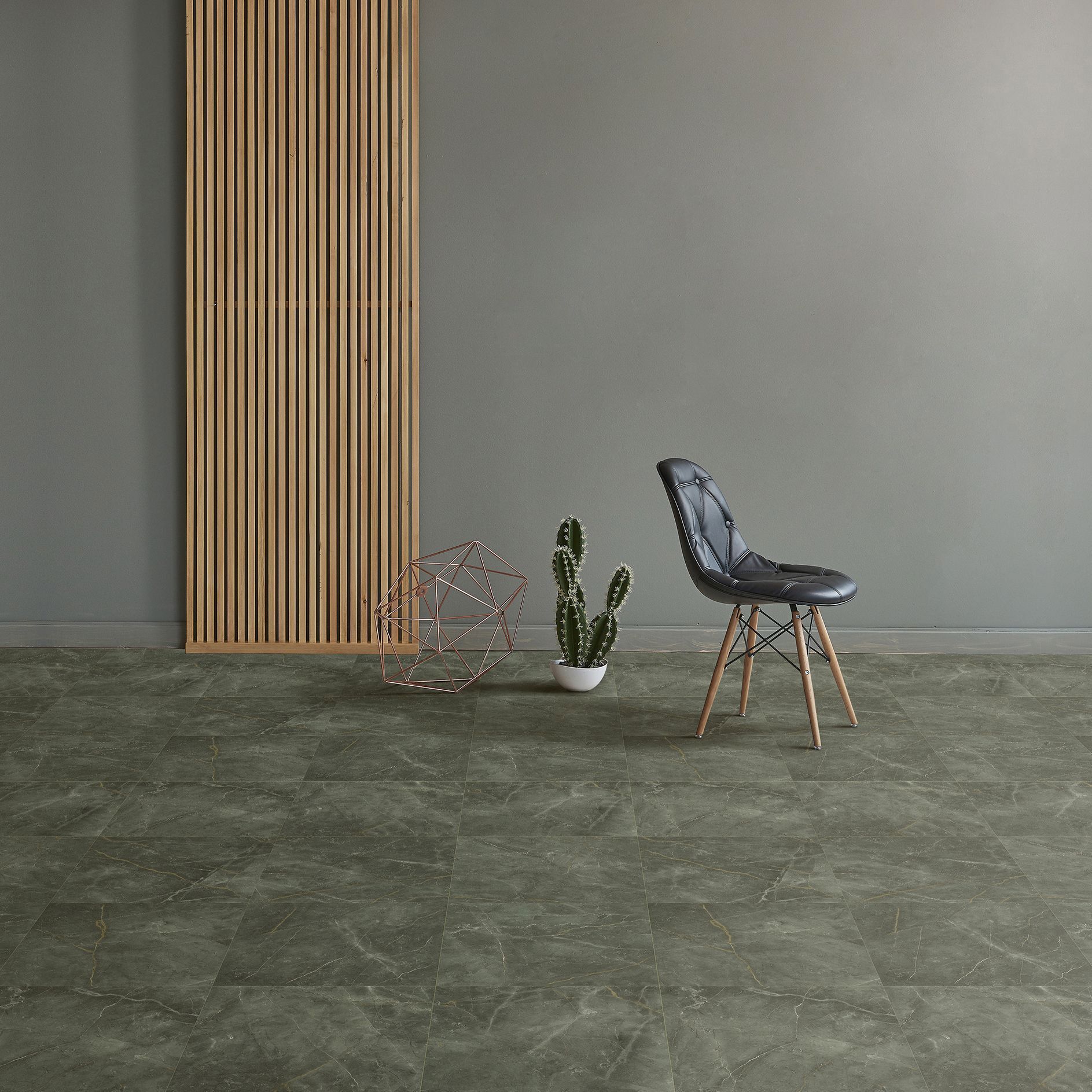 Изображение товара Линолеум Вентао 32 класс 3 м зеленый мраморная поверхность для жилых и коммерческих помещений