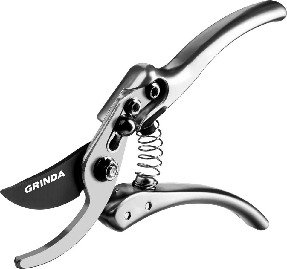 Изображение товара Секатор Grinda PROLine P-21 210 мм с алюминиевыми коваными рукоятками