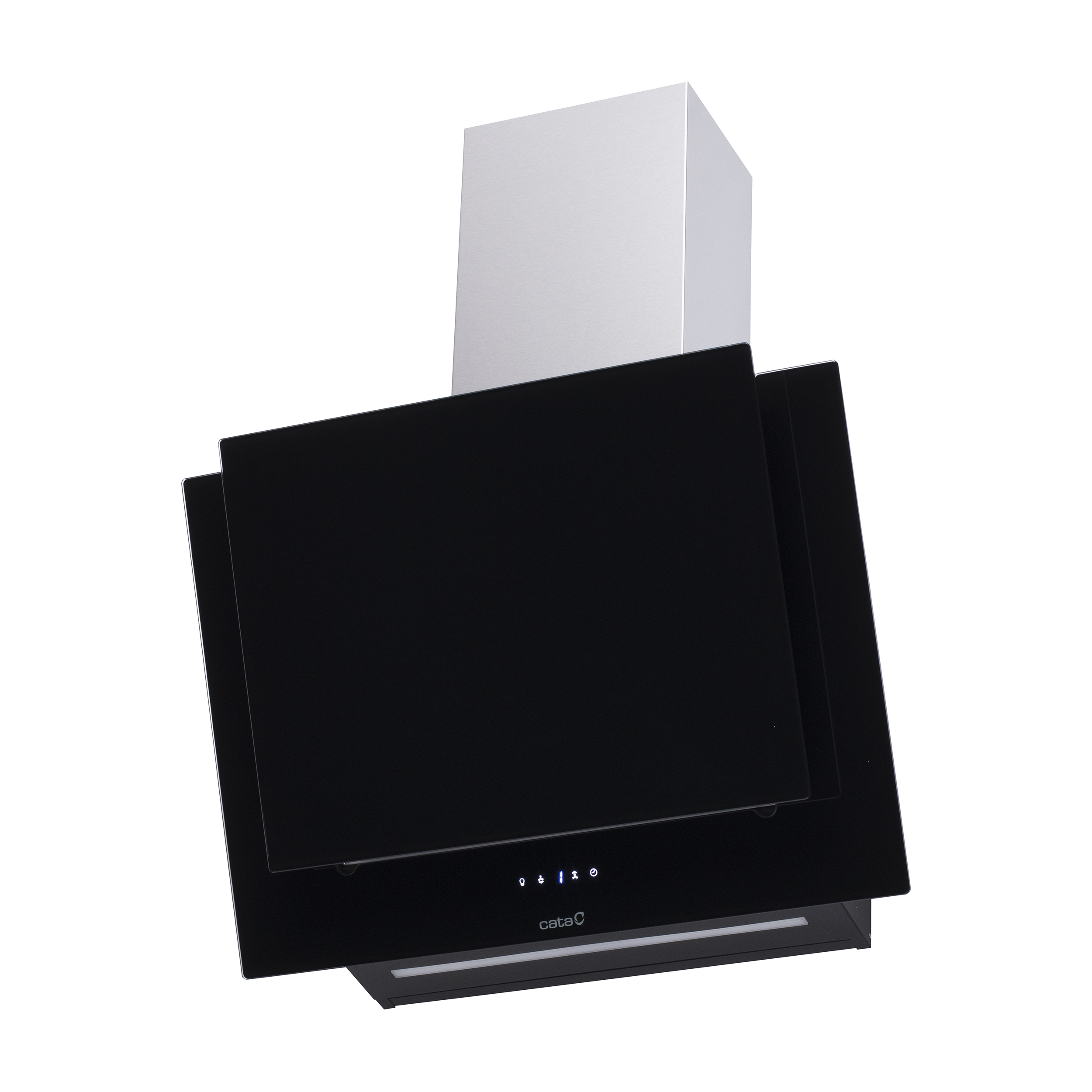 Изображение товара Вытяжка Cata VALTO 600 XGBK наклонная 60 см мощность 1000 м3/ч белая