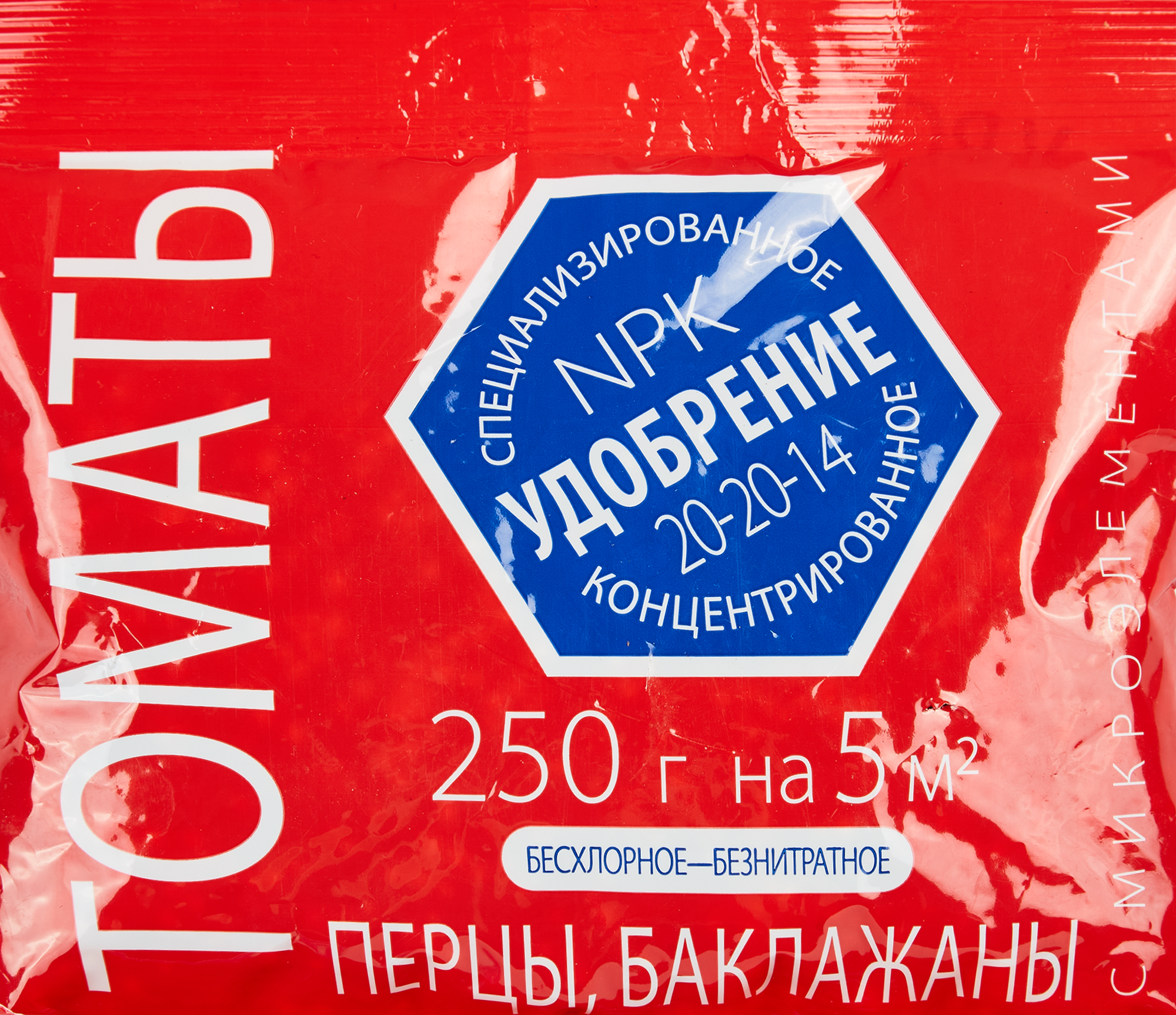 Изображение товара Удобрение для томатов, перцев и баклажанов 250 гр