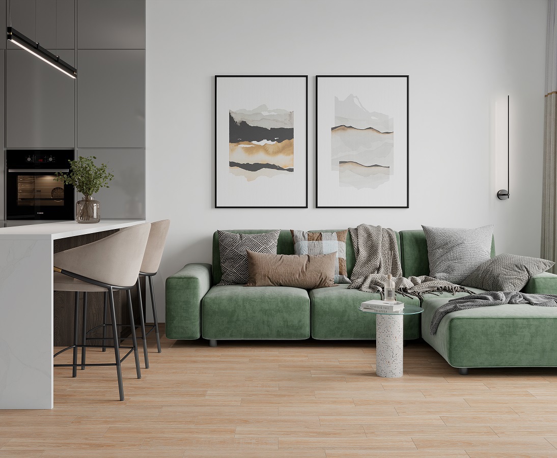 Изображение товара Керамогранит Laparet 59.7x14.8 см бежевый, структурированный, для внутреннего использования