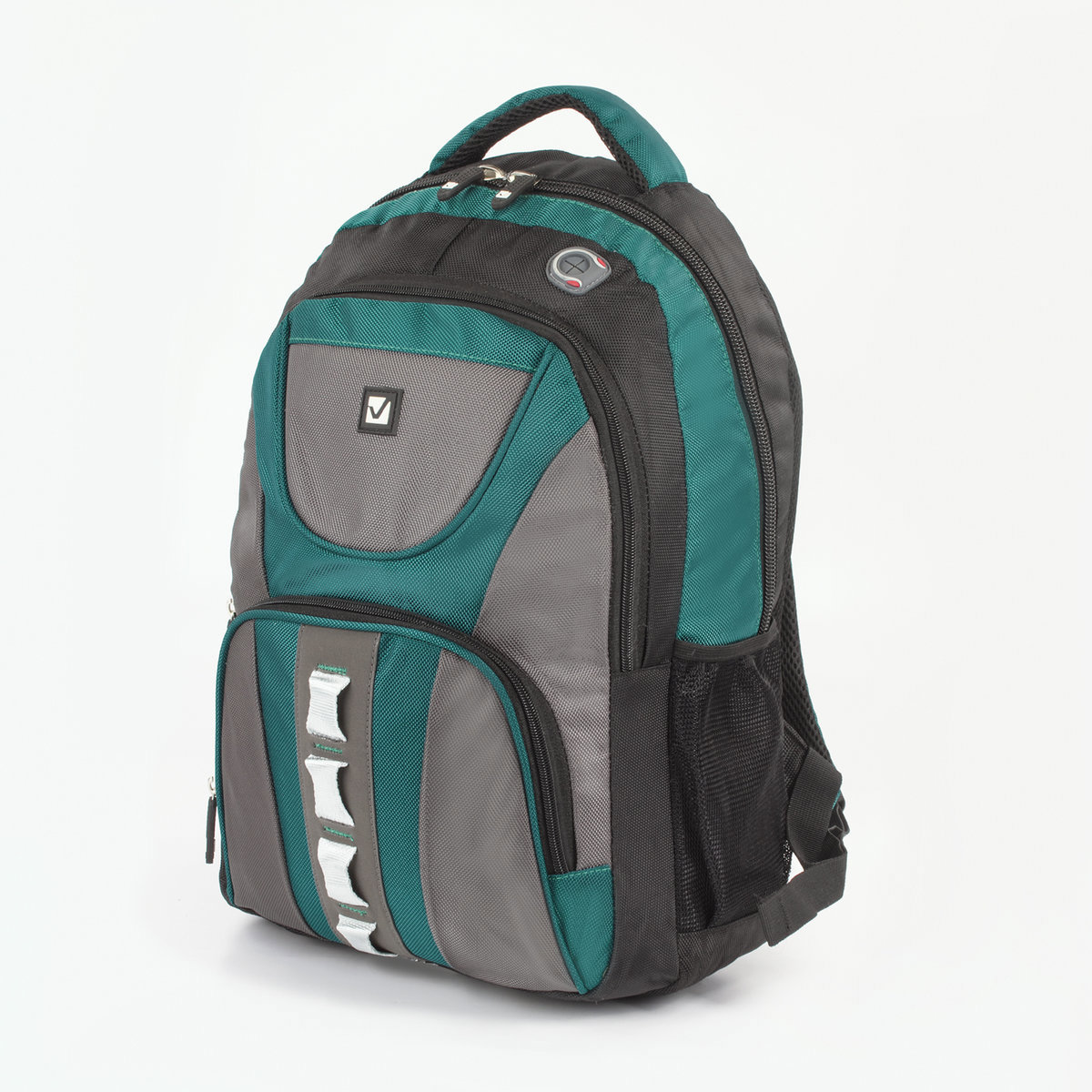 Изображение товара Рюкзак Brauberg Арктика серо-бирюзовый 34x46x15 см