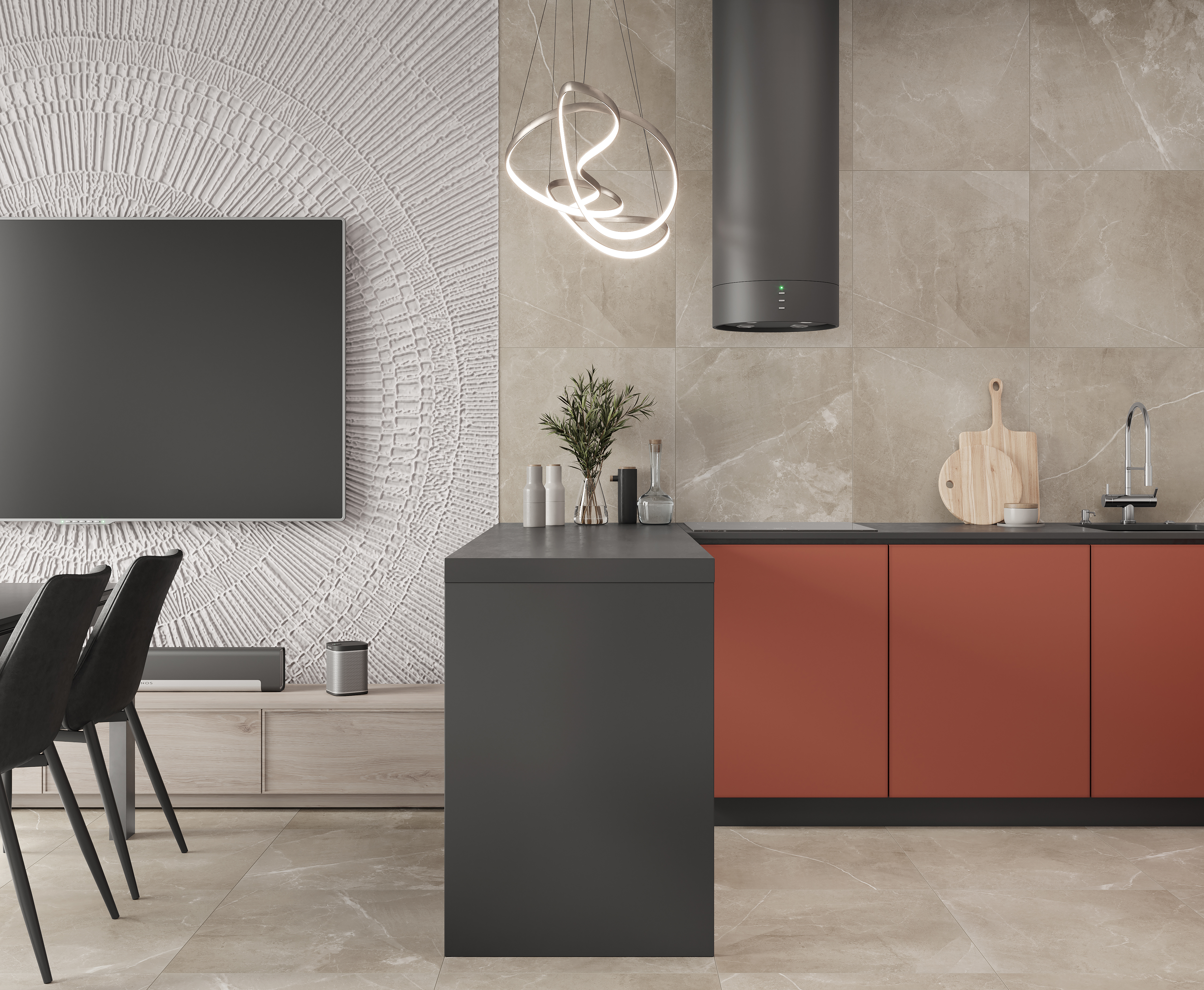 Изображение товара Керамогранит Laparet Optima marron 60x60 см матовый