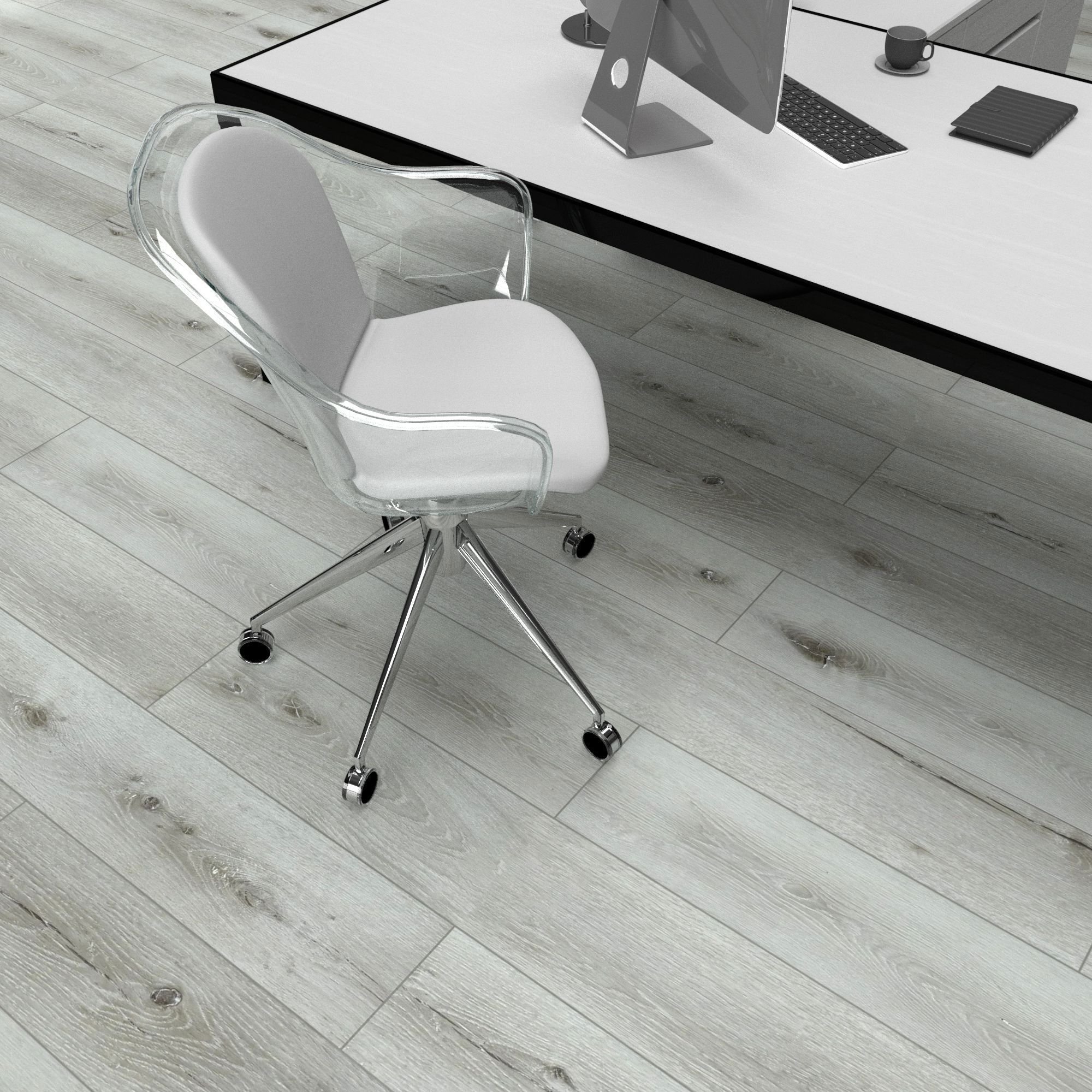 Изображение товара СПК плитка Дуб Сокотра 33 класс влагостойкая с замковым соединением 122х18см