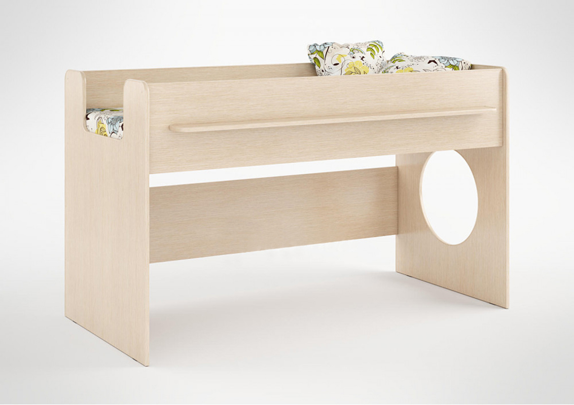 Изображение товара Детская кровать Кариви Сказка Л-23 185x90 см из ЛДСП с игровым пространством