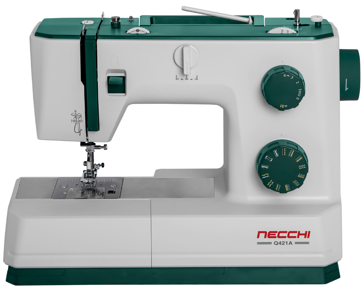 Изображение товара Электромеханическая швейная машина Necchi Q421A 1000 ст/мин белая