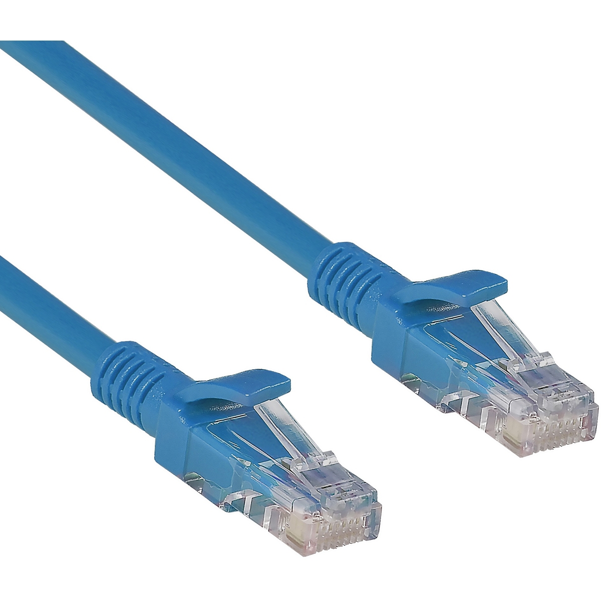 Изображение товара Патч-корд ExeGate UTP-RJ45-RJ45-5e-3M-BL UTP cat.5e 3 м цвет синий