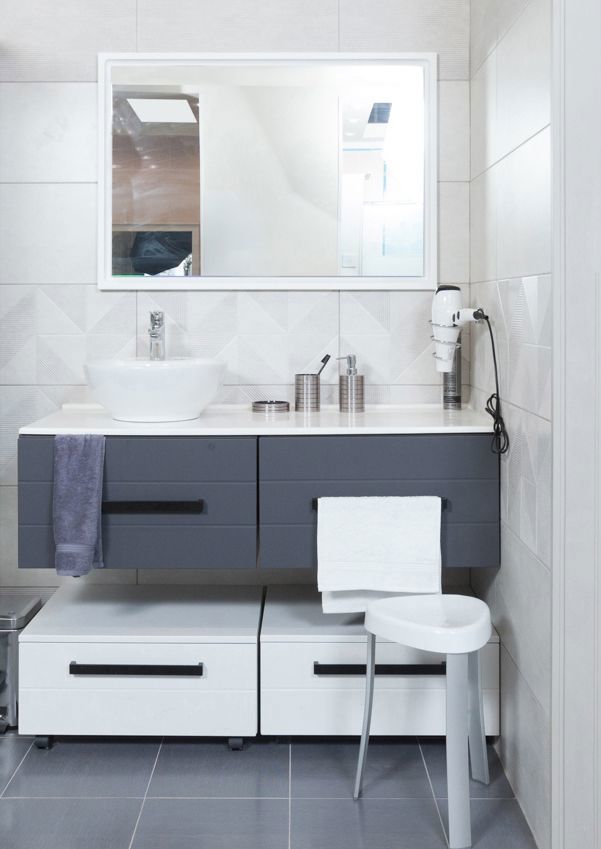 Изображение товара Зеркало для ванной Omega Glass NNB15 60x90 см прямоугольное цвет белый