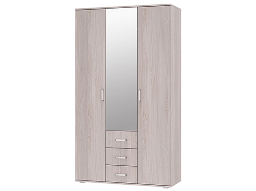 Изображение товара Шкаф распашной Белла BTS 120x212x47 см Ясень белый современный стиль