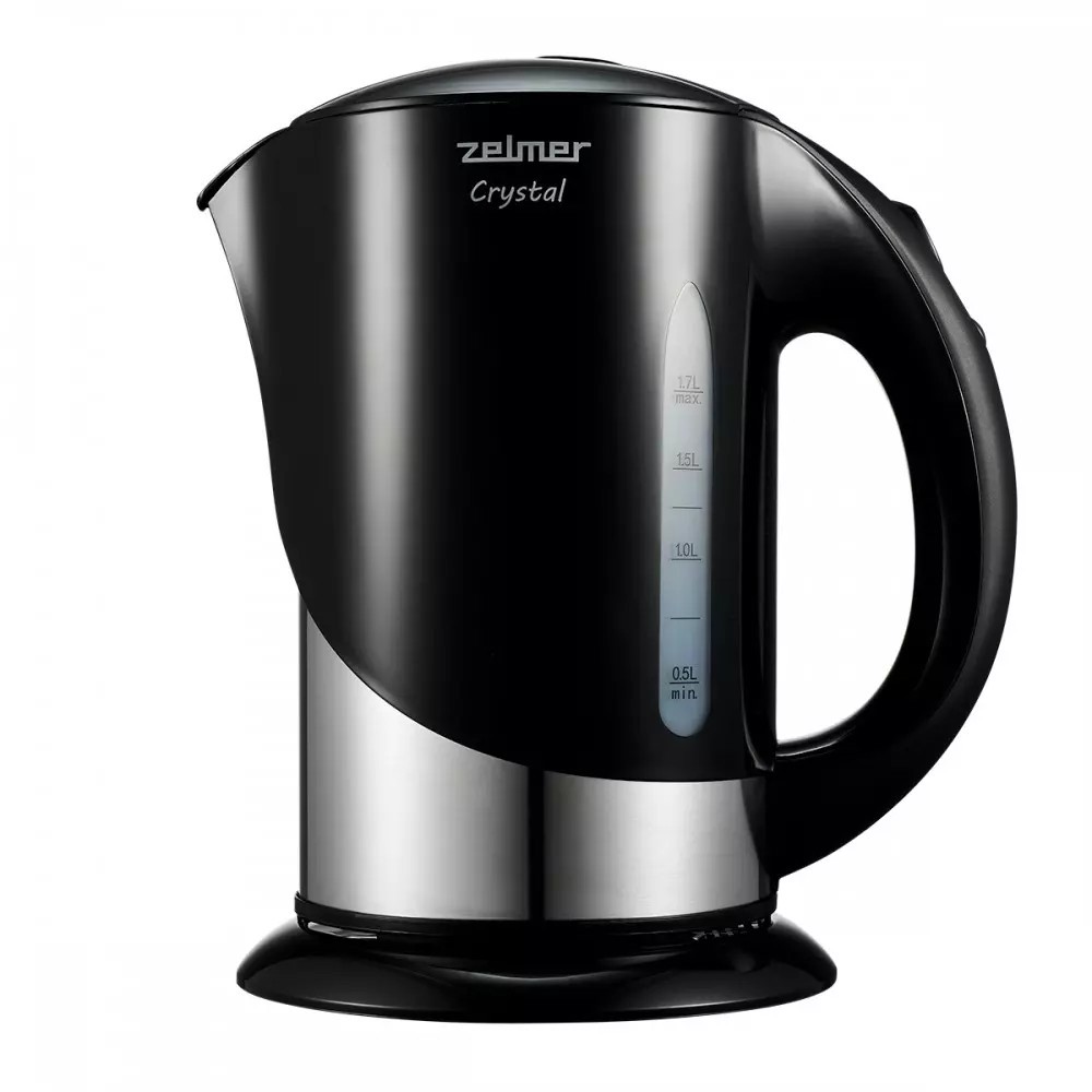 Изображение товара Электрический чайник Zelmer ZCK7630B 1.7 л пластиковый черный для кухни