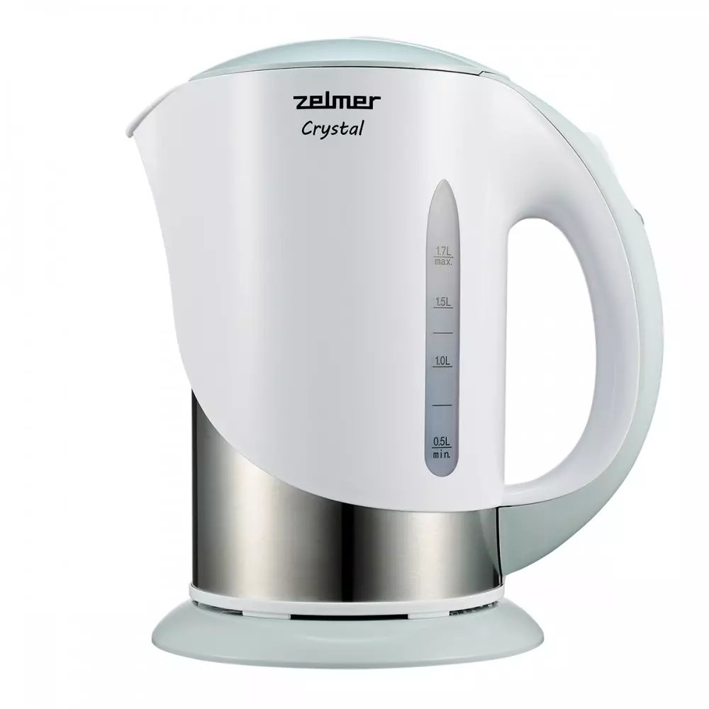 Изображение товара Электрический чайник Zelmer ZCK7630S 1.7 л пластик серебристый быстрого кипячения