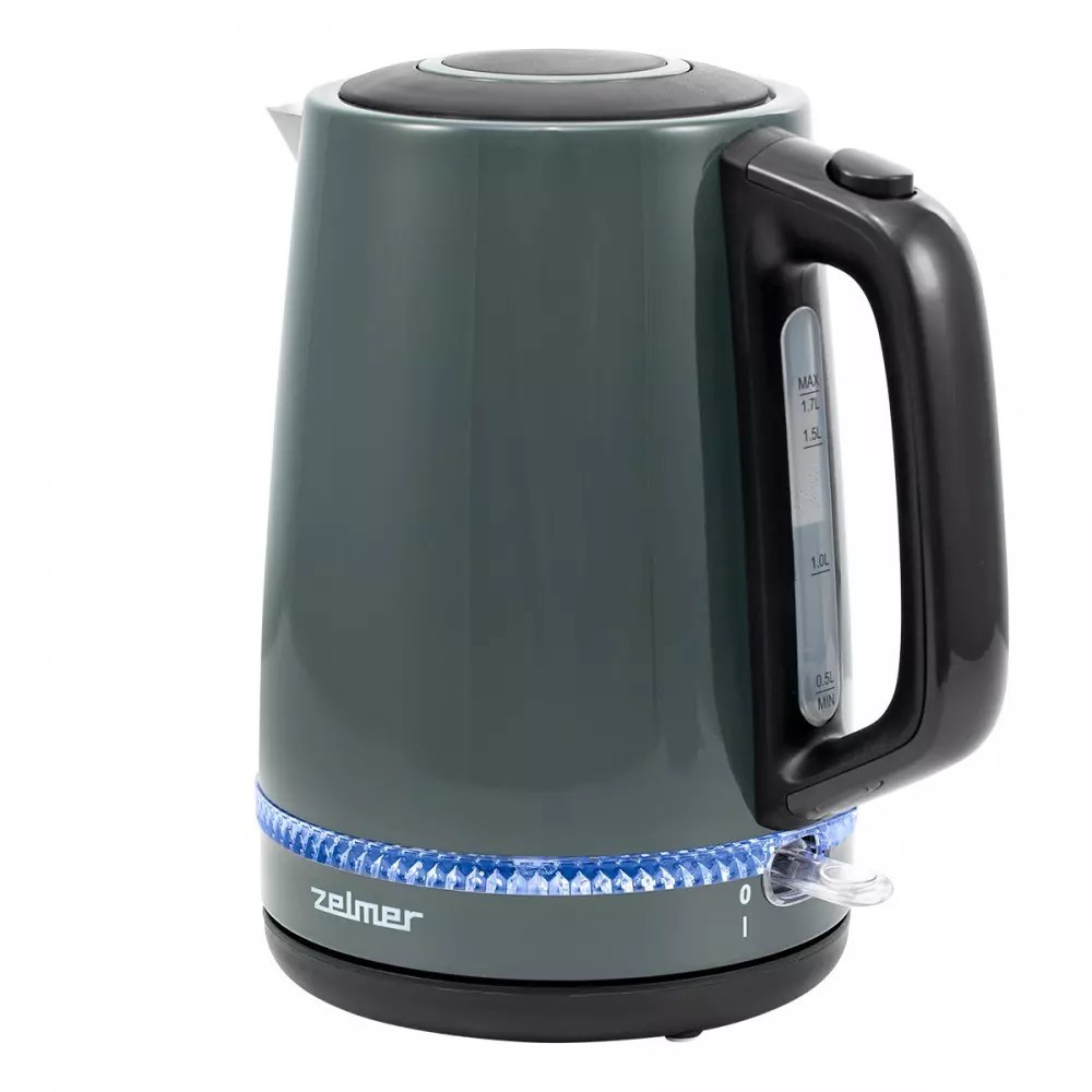 Изображение товара Электрический чайник Zelmer ZCK7921G 1.7 л нержавеющая сталь серый