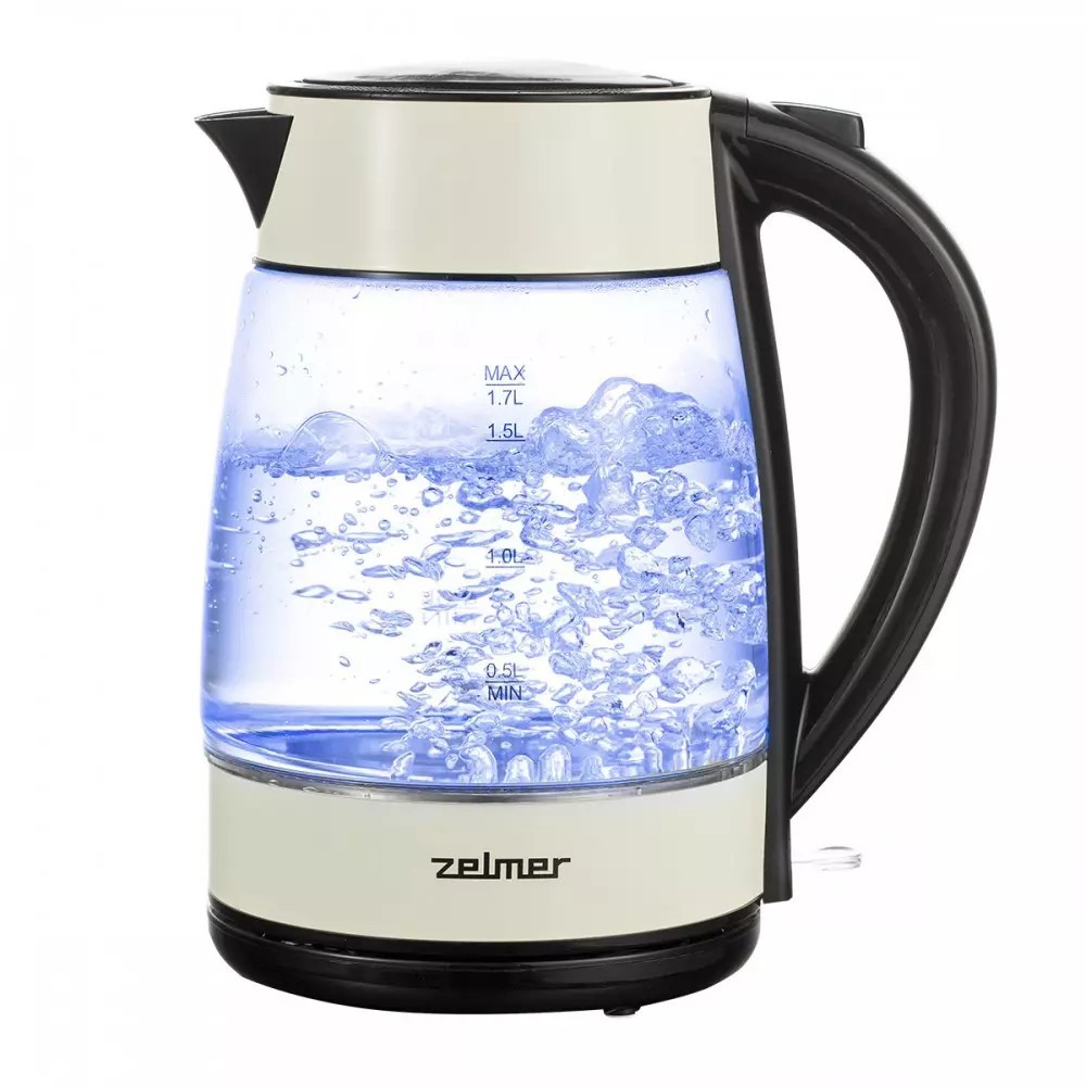 Изображение товара Электрический чайник Zelmer ZCK8011i 1.7 л нержавеющая сталь с подсветкой