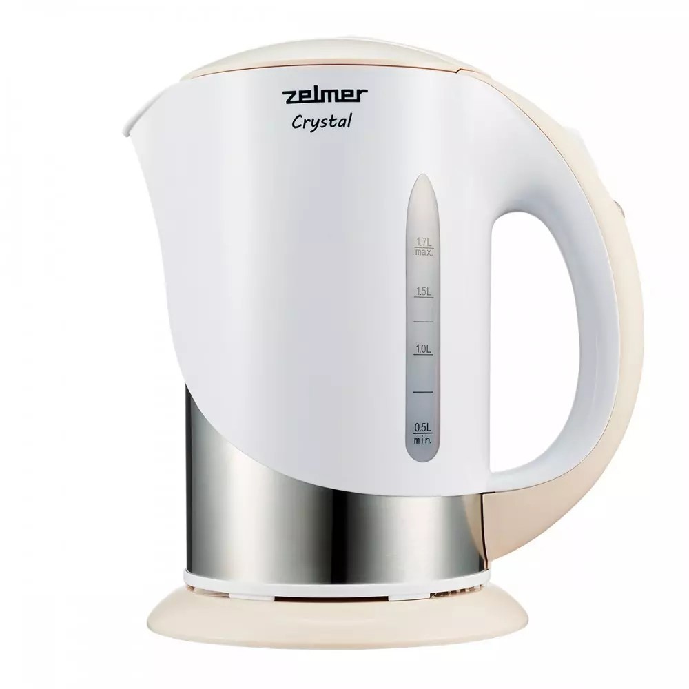 Изображение товара Электрический чайник Zelmer ZCK7630I-crystal 1.7 л пластик цвет светло-бежевый