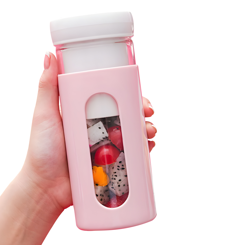 Изображение товара Портативный беспроводной погружной блендер Solmax SM97150 розовый