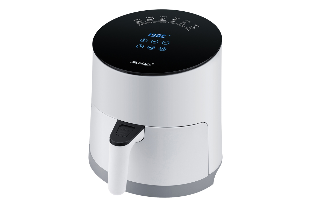 Изображение товара Электрическая фритюрница Steba HF 1000 3.5л бело-черная с регулировкой температуры